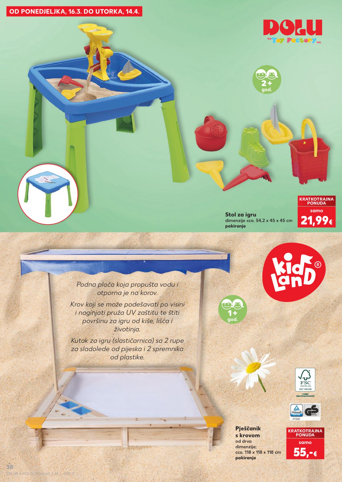 Kaufland katalog Igračaka 16.03. - 14.04.2026.