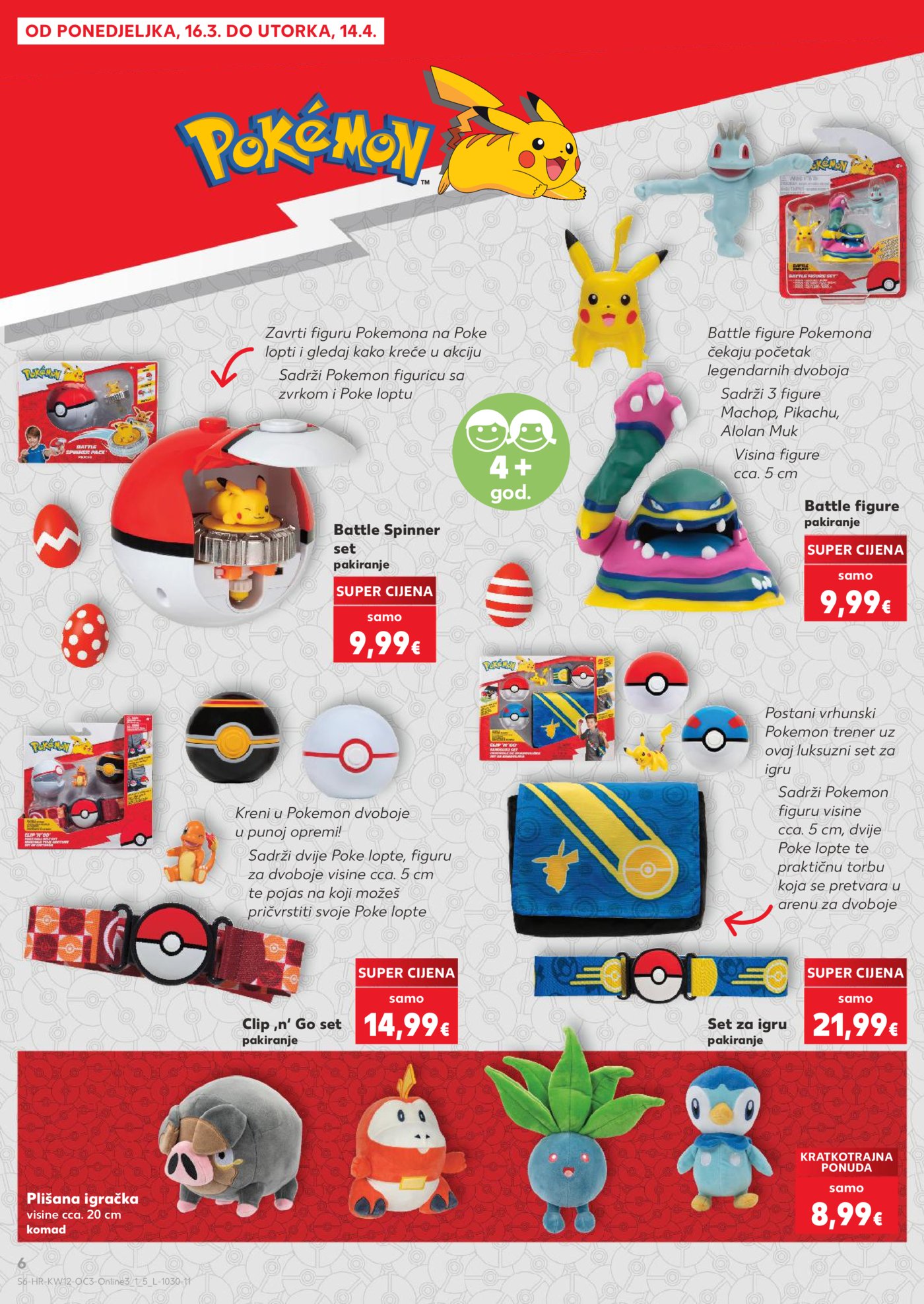 Kaufland katalog Igračaka 16.03. - 14.04.2026.