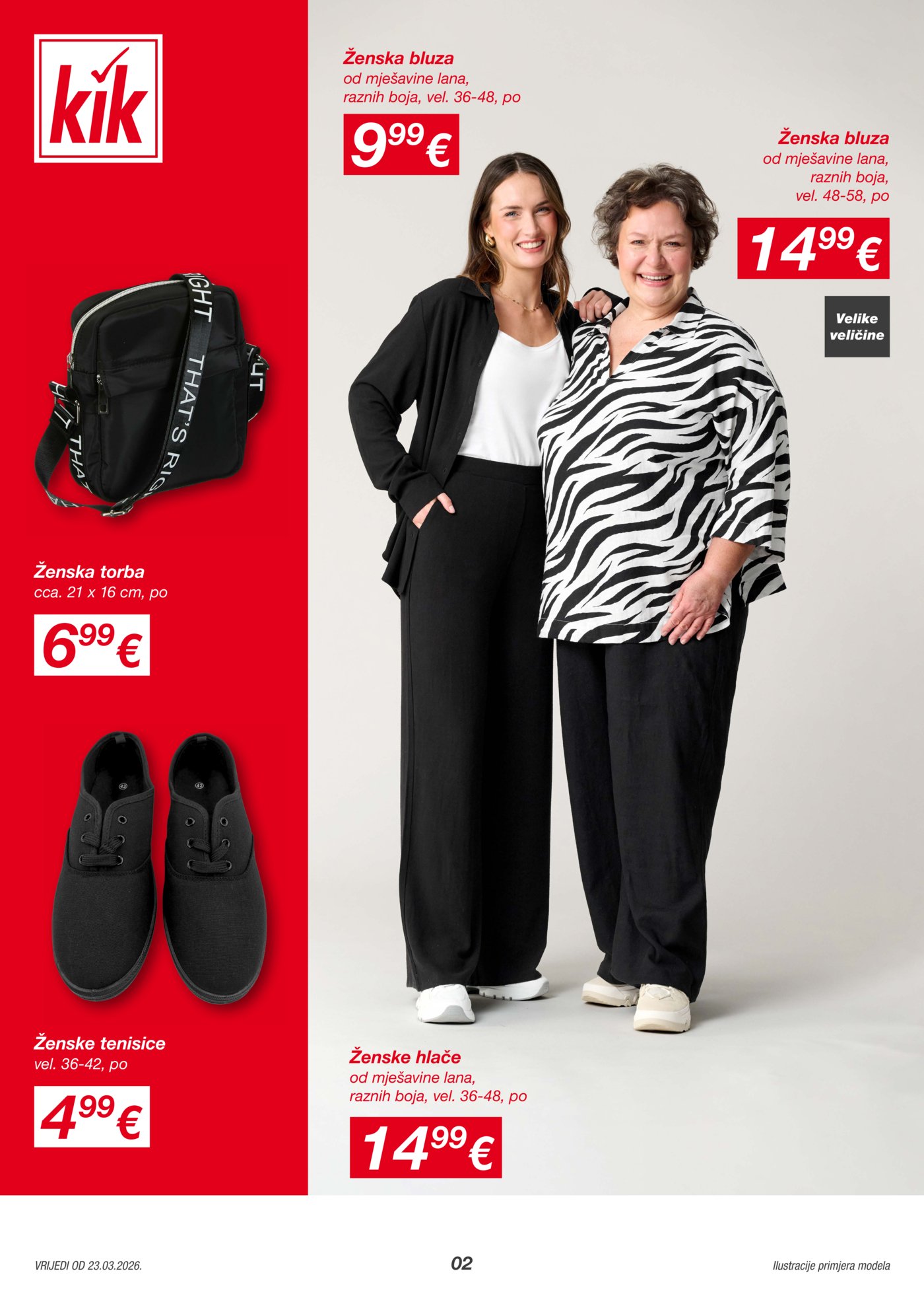 KiK katalog Akcija 20.03.-29.03.2026.