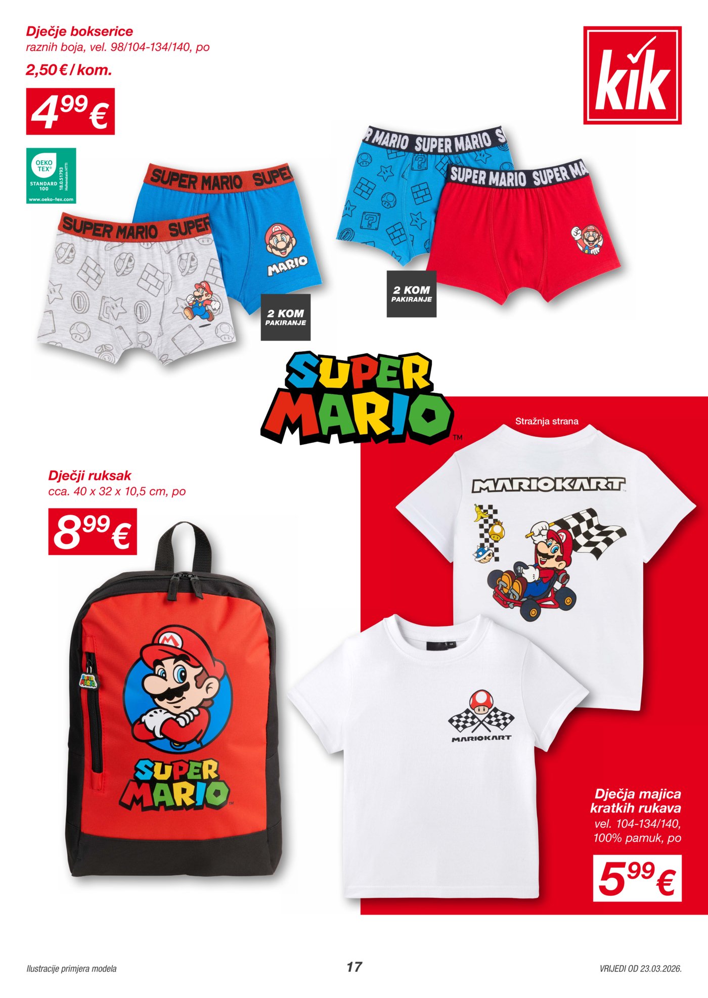 KiK katalog Akcija 20.03.-29.03.2026.