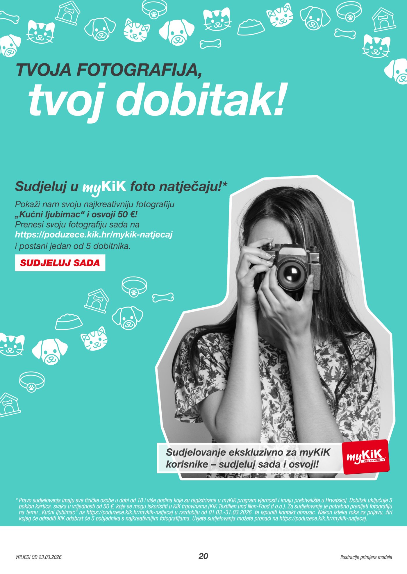 KiK katalog Akcija 20.03.-29.03.2026.