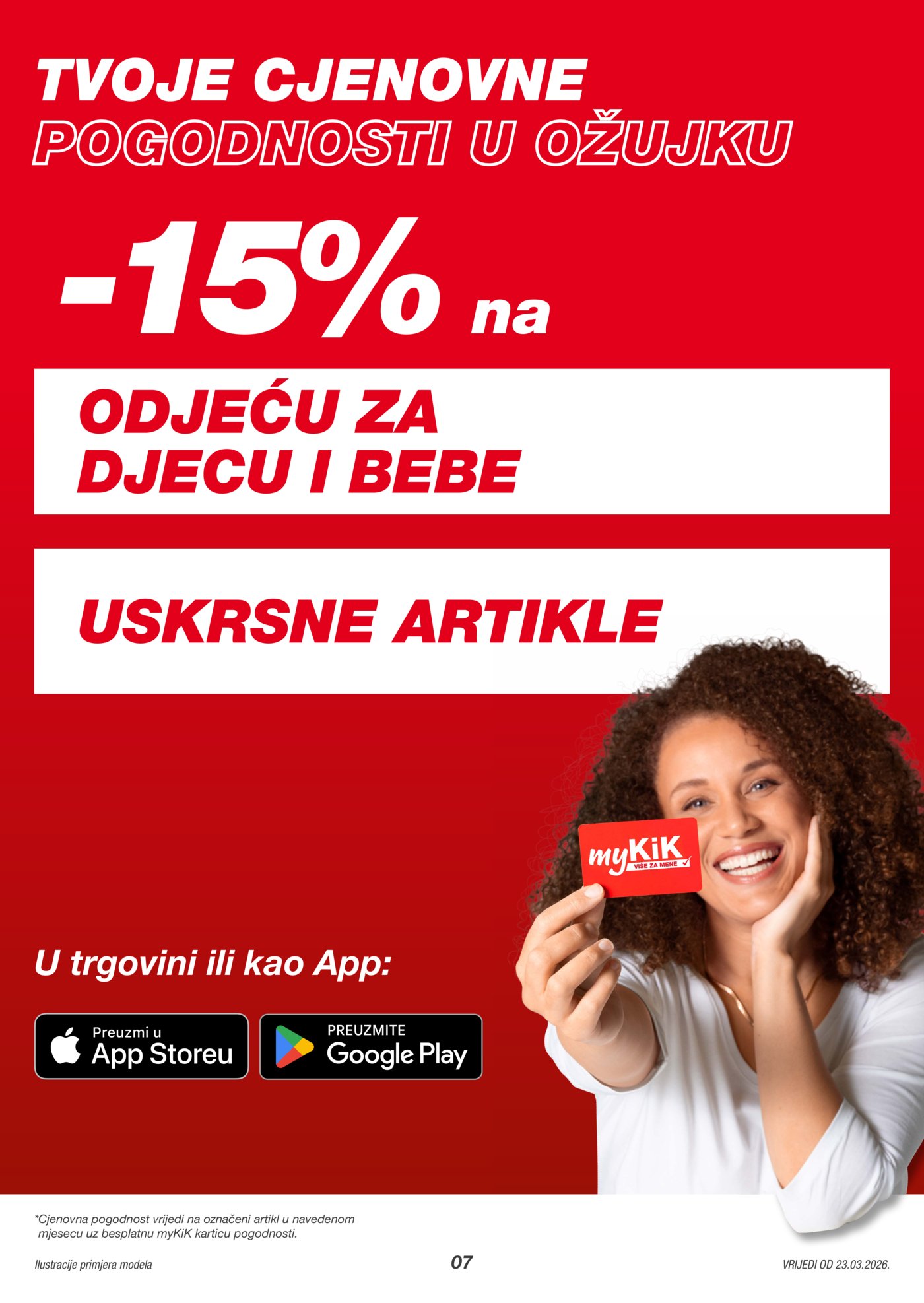 KiK katalog Akcija 20.03.-29.03.2026.