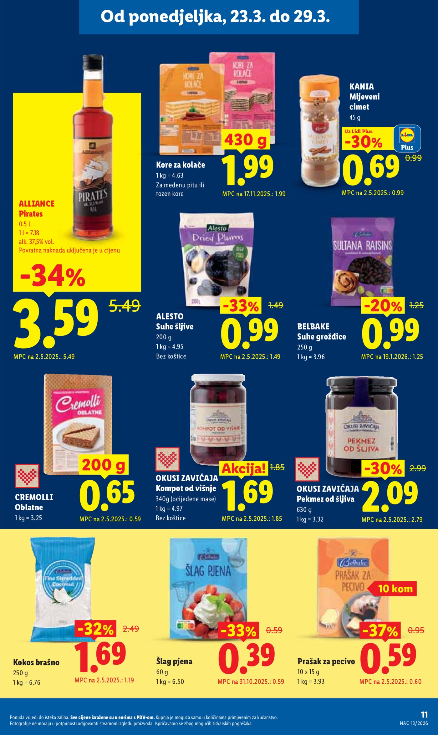 Lidl katalog Super ponuda od ponedjeljka 23.03. - 29.03.2026.