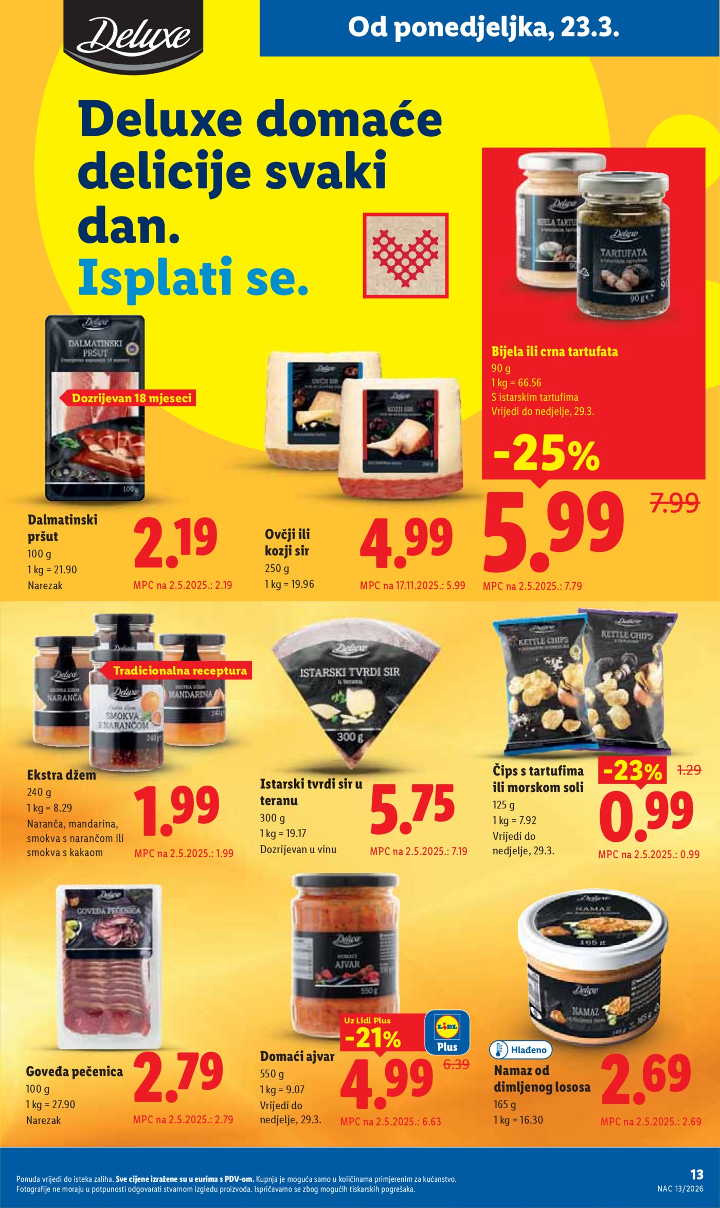 Lidl katalog Super ponuda od ponedjeljka 23.03. - 29.03.2026.