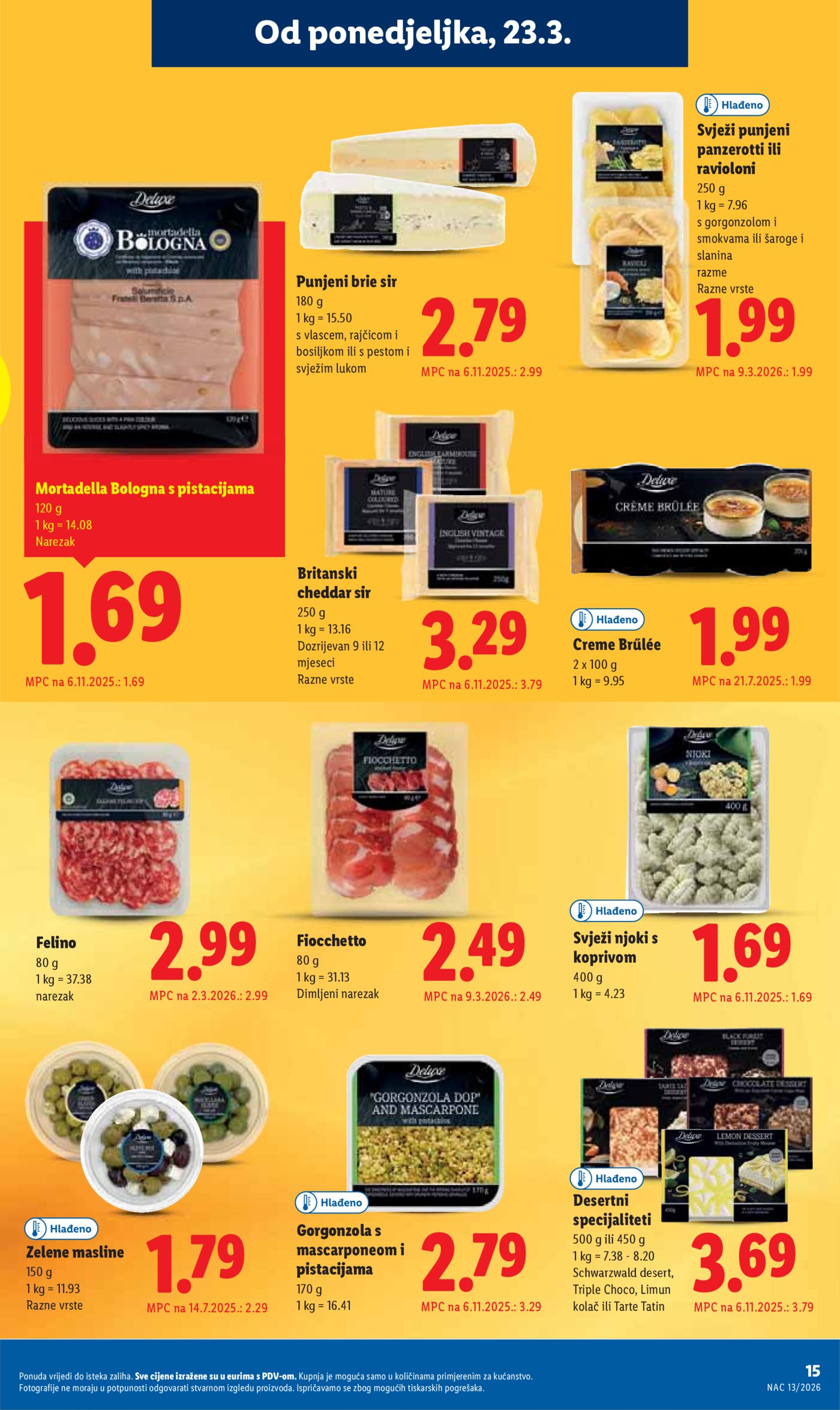 Lidl katalog Super ponuda od ponedjeljka 23.03. - 29.03.2026.