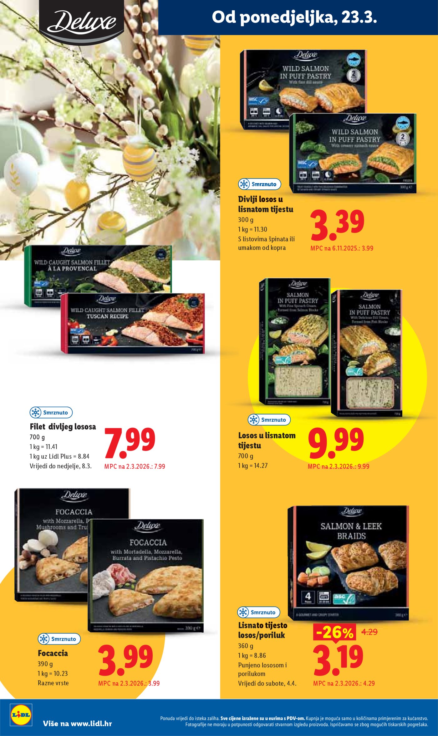 Lidl katalog Super ponuda od ponedjeljka 23.03. - 29.03.2026.