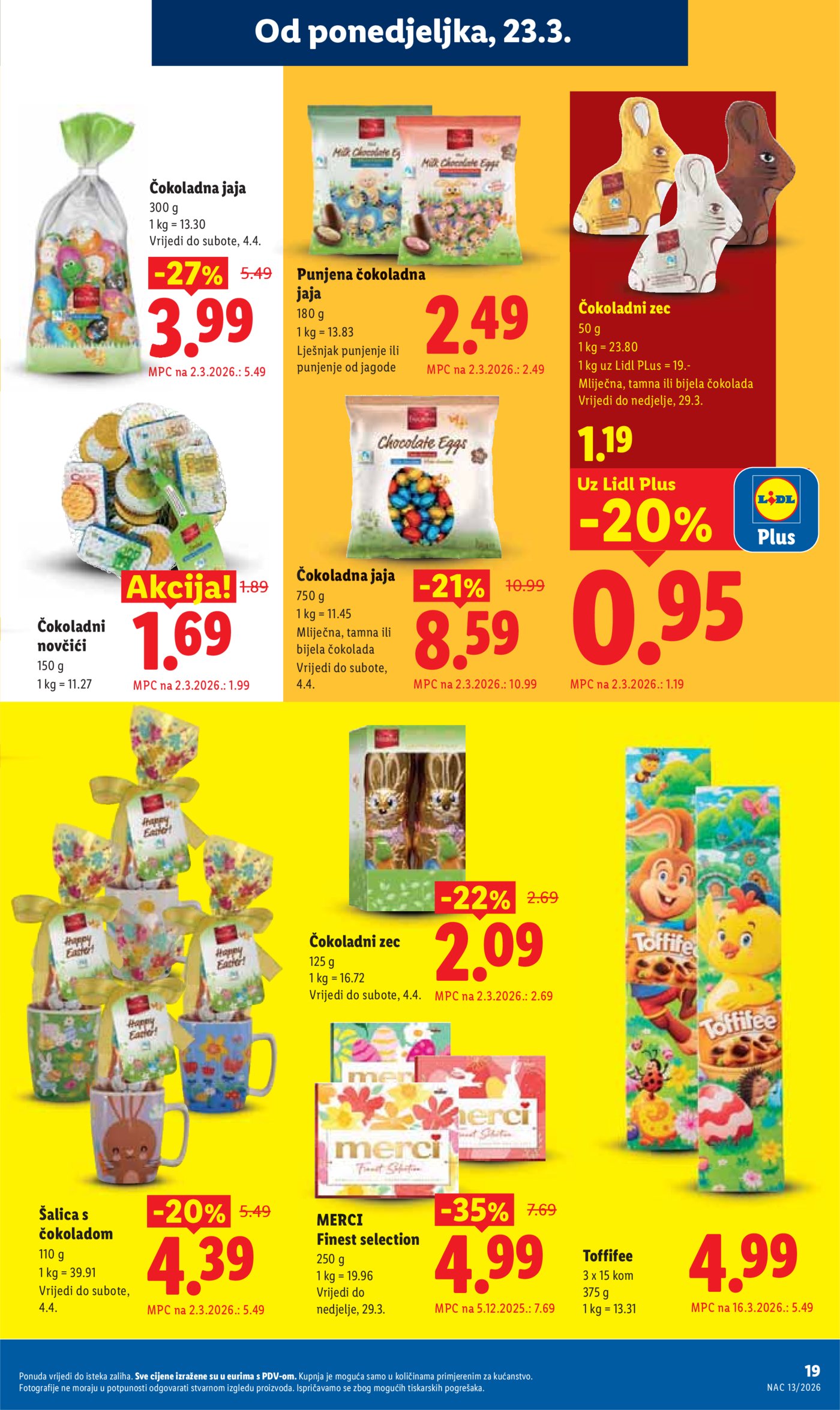Lidl katalog Super ponuda od ponedjeljka 23.03. - 29.03.2026.