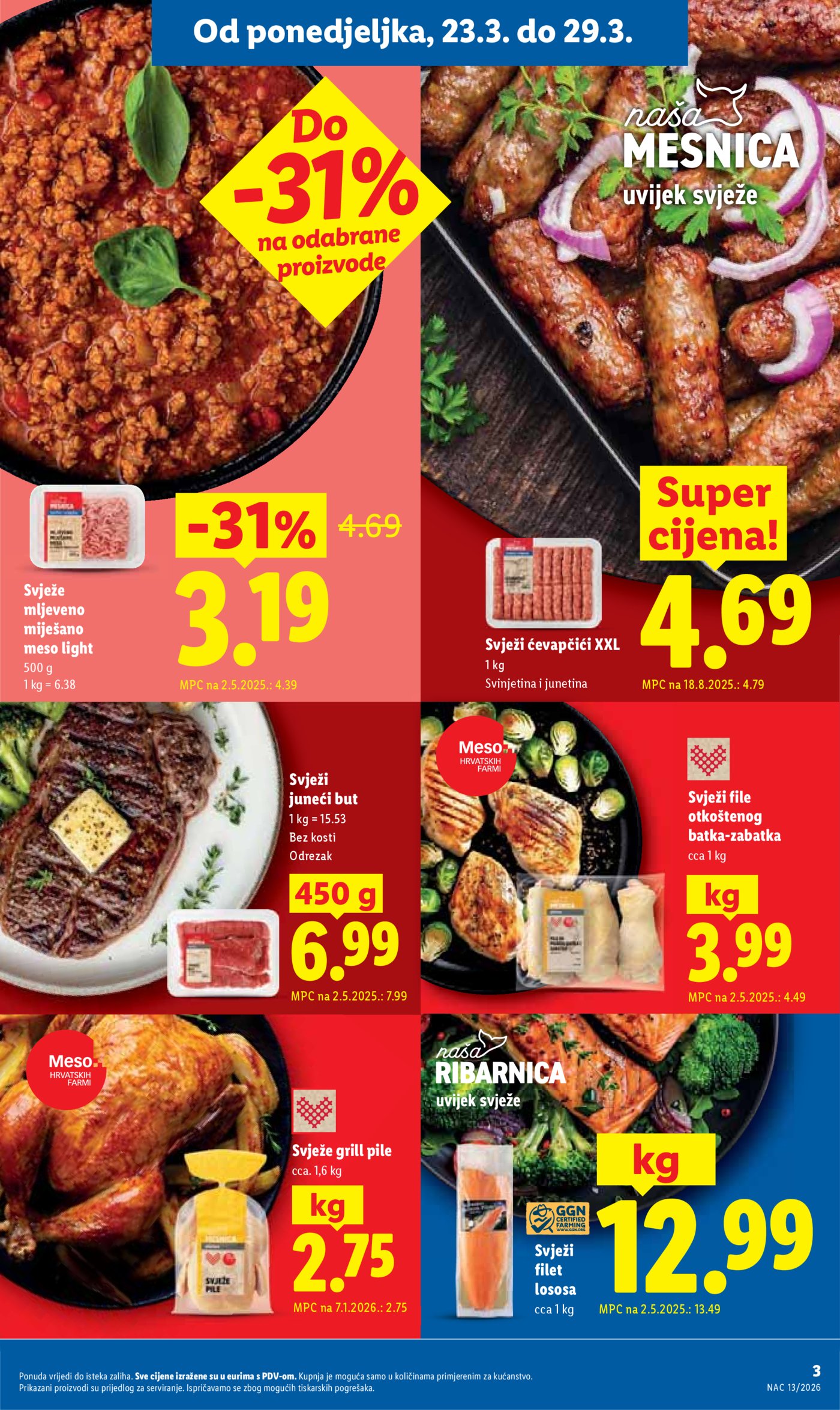 Lidl katalog Super ponuda od ponedjeljka 23.03. - 29.03.2026.