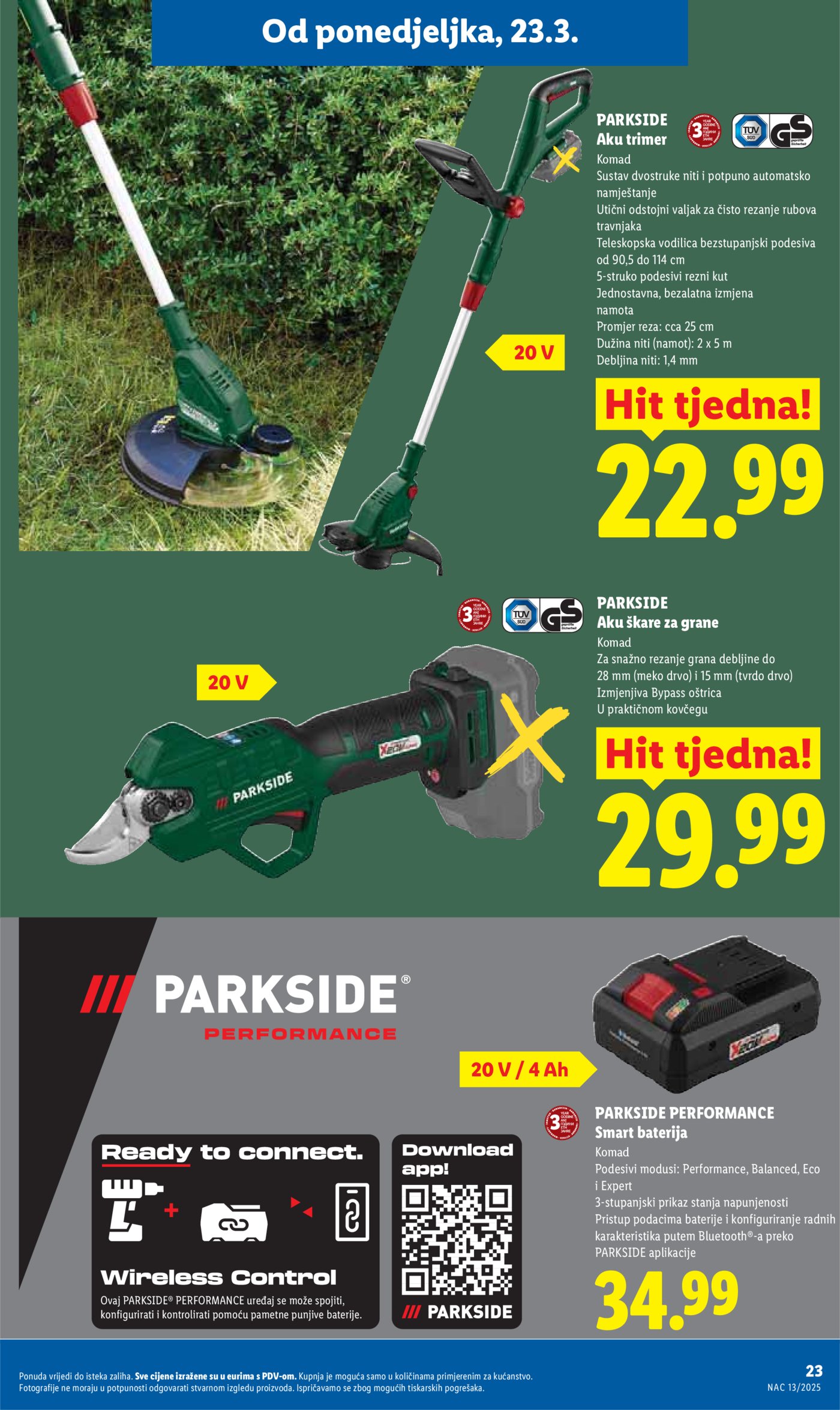 Lidl katalog Super ponuda od ponedjeljka 23.03. - 29.03.2026.