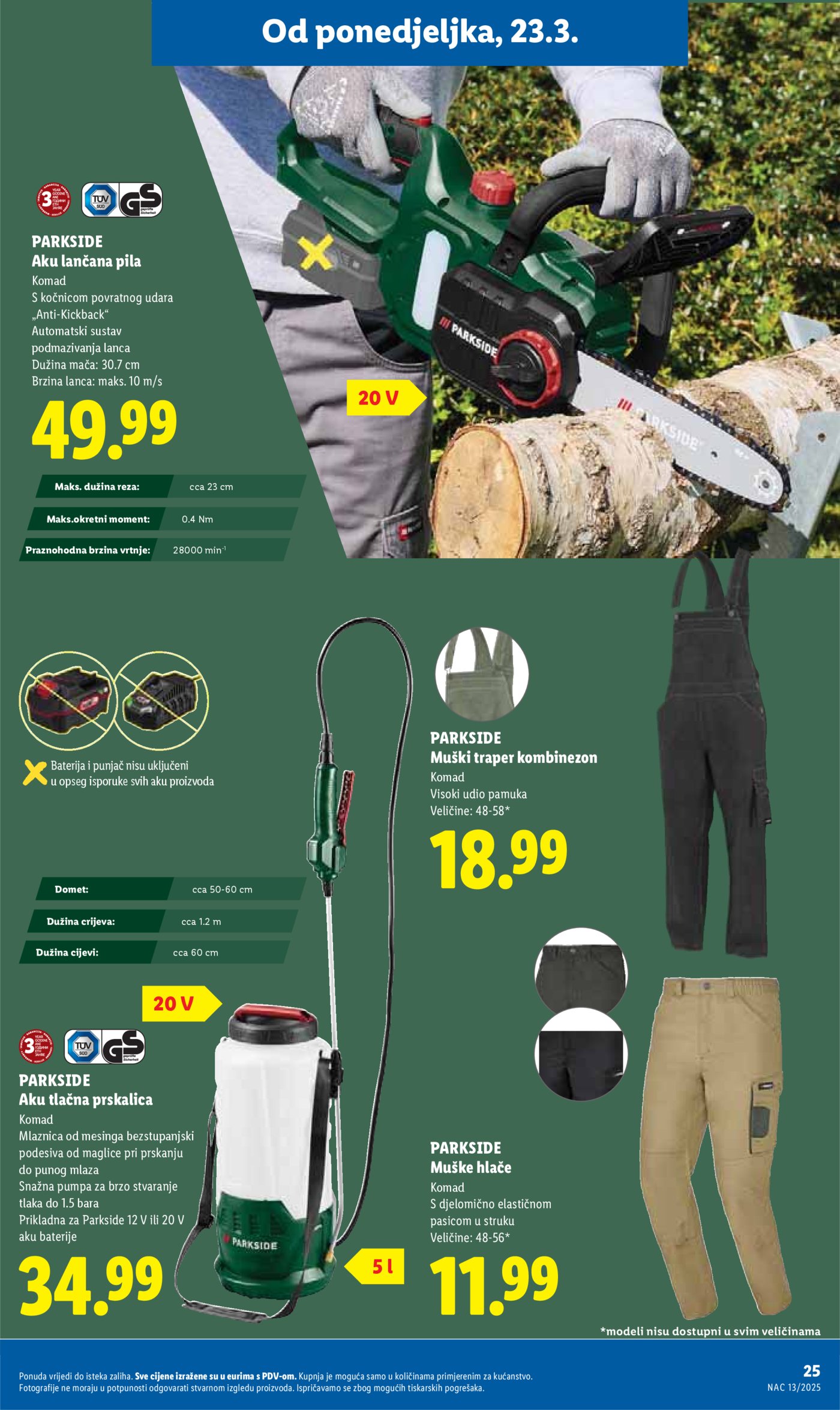 Lidl katalog Super ponuda od ponedjeljka 23.03. - 29.03.2026.