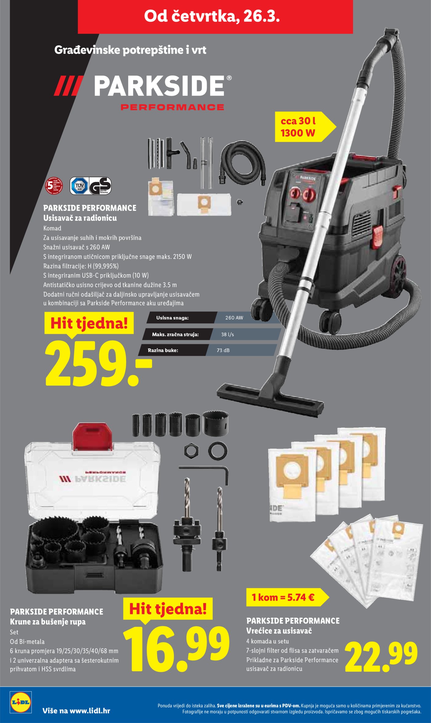 Lidl katalog Super ponuda od ponedjeljka 23.03. - 29.03.2026.