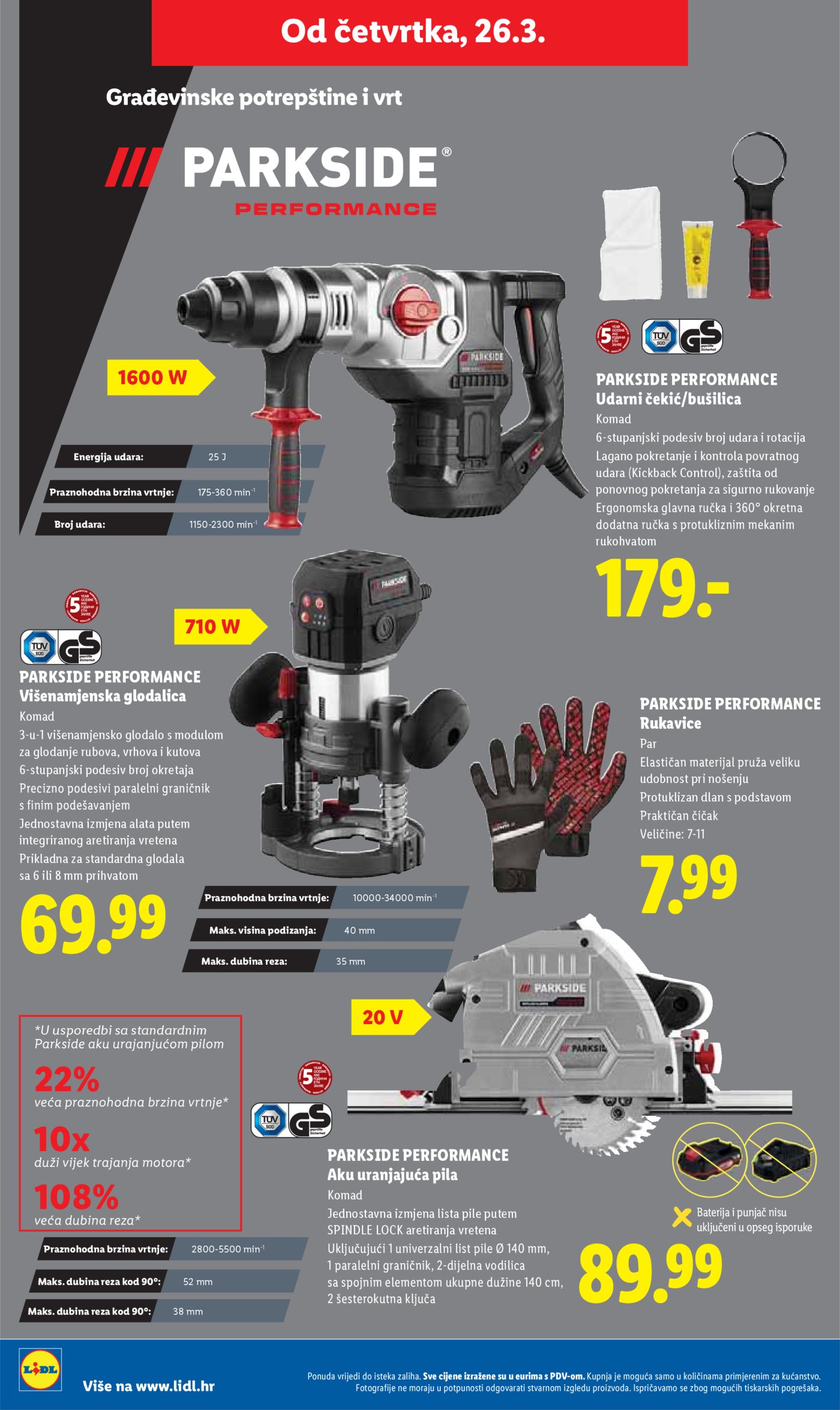 Lidl katalog Super ponuda od ponedjeljka 23.03. - 29.03.2026.