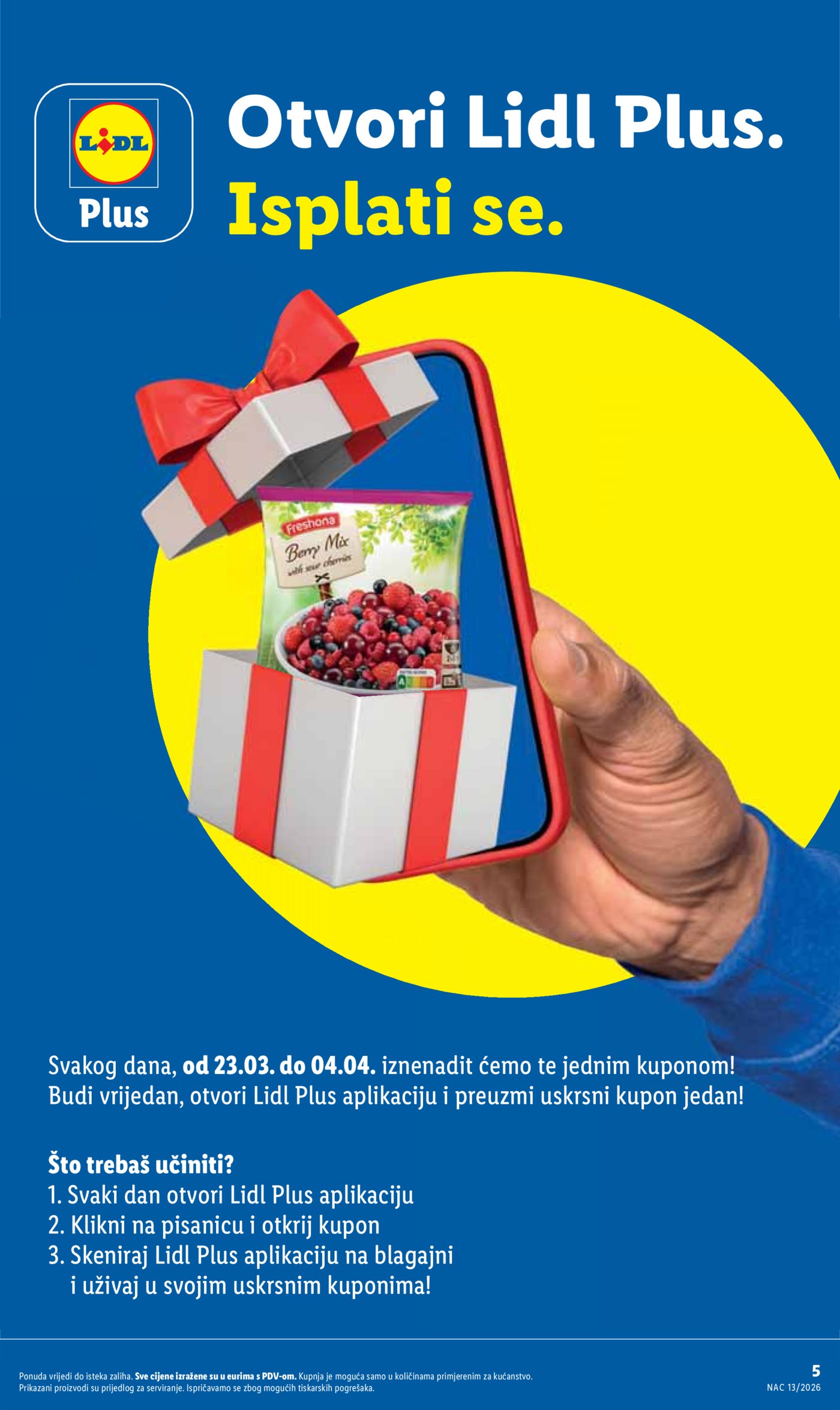 Lidl katalog Super ponuda od ponedjeljka 23.03. - 29.03.2026.