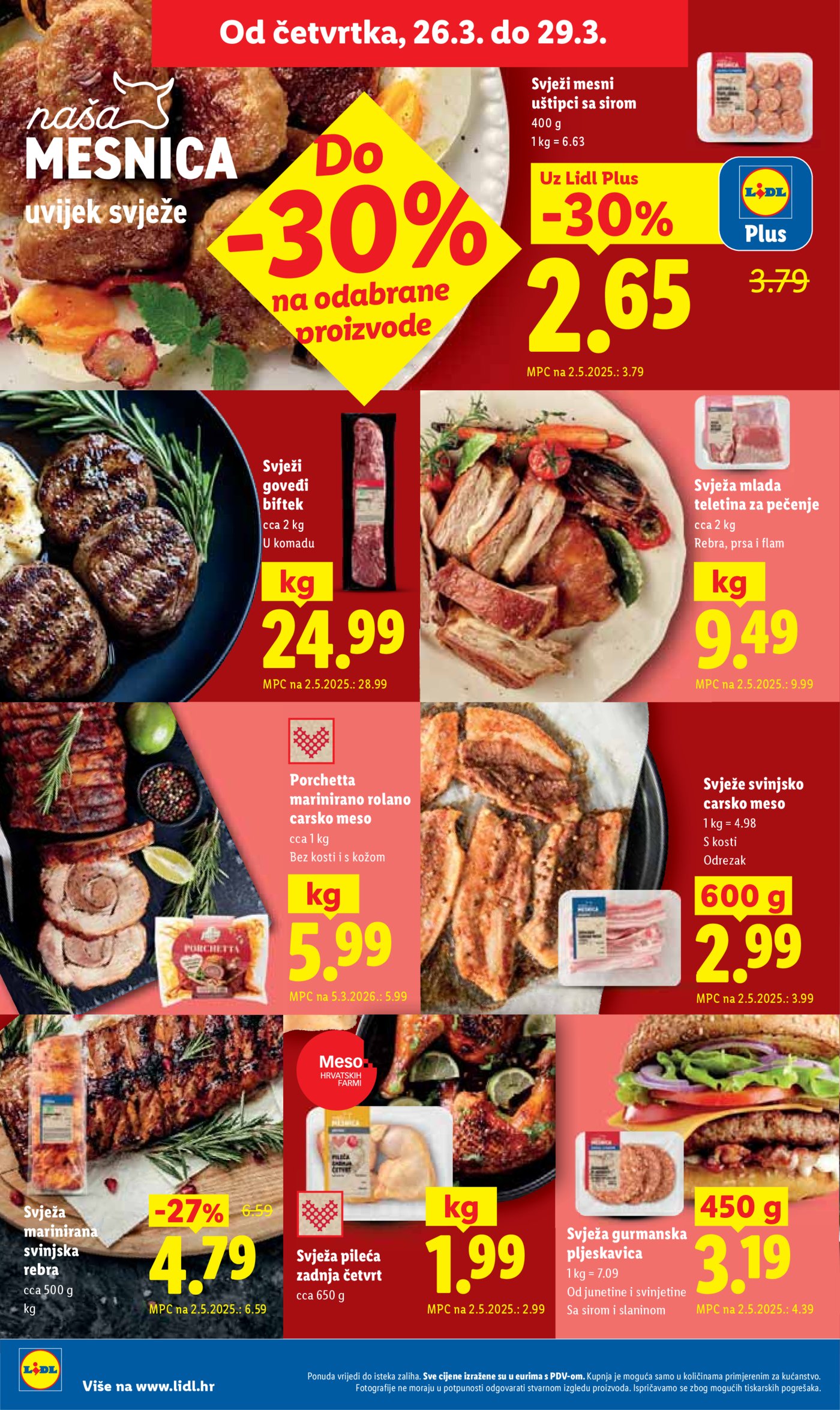 Lidl katalog Super ponuda od ponedjeljka 23.03. - 29.03.2026.