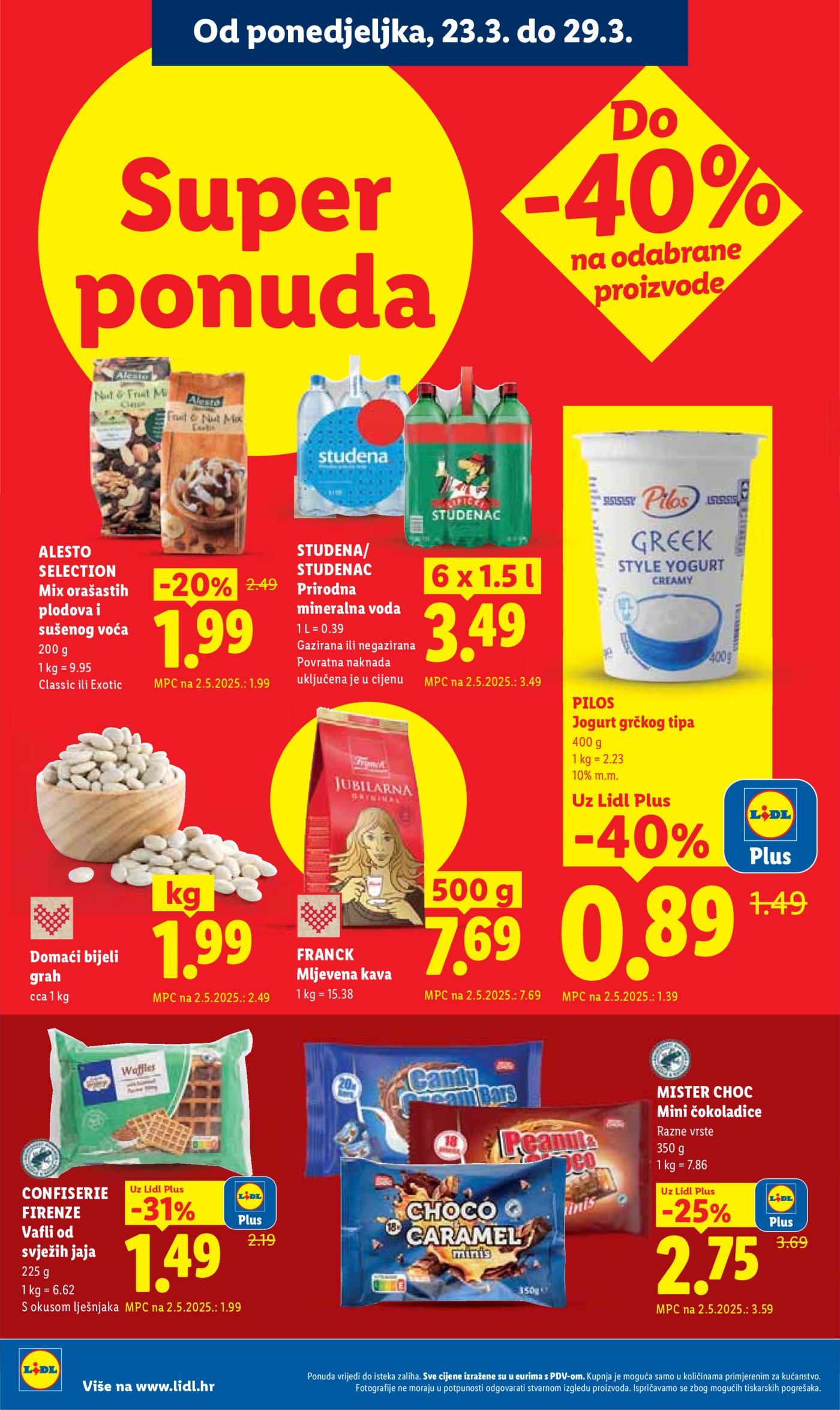 Lidl katalog Super ponuda od ponedjeljka 23.03. - 29.03.2026.