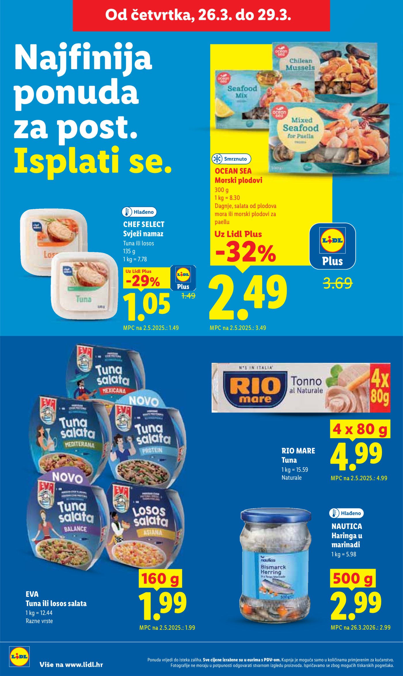 Lidl katalog Super ponuda od ponedjeljka 23.03. - 29.03.2026.