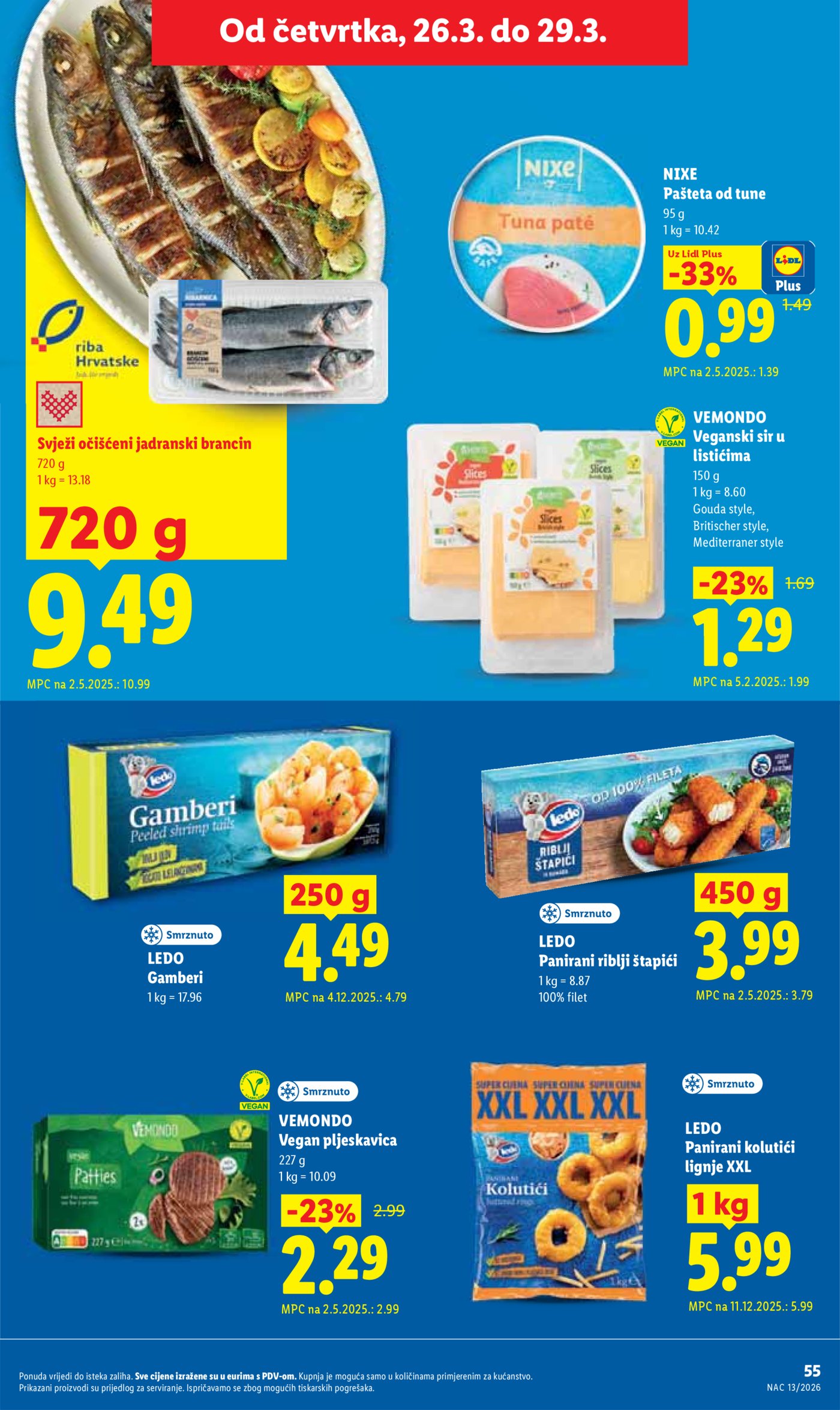 Lidl katalog Super ponuda od ponedjeljka 23.03. - 29.03.2026.