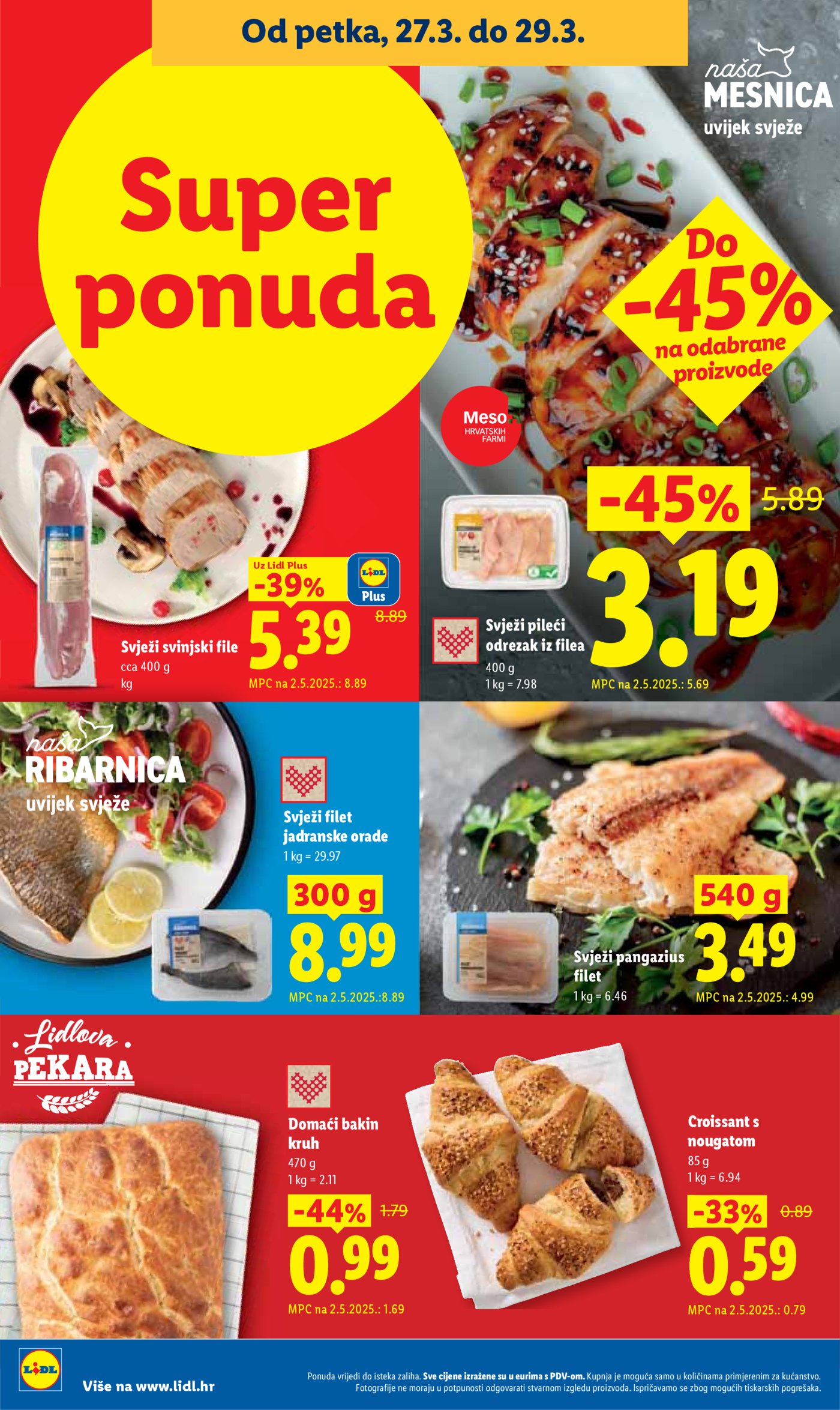 Lidl katalog Super ponuda od ponedjeljka 23.03. - 29.03.2026.