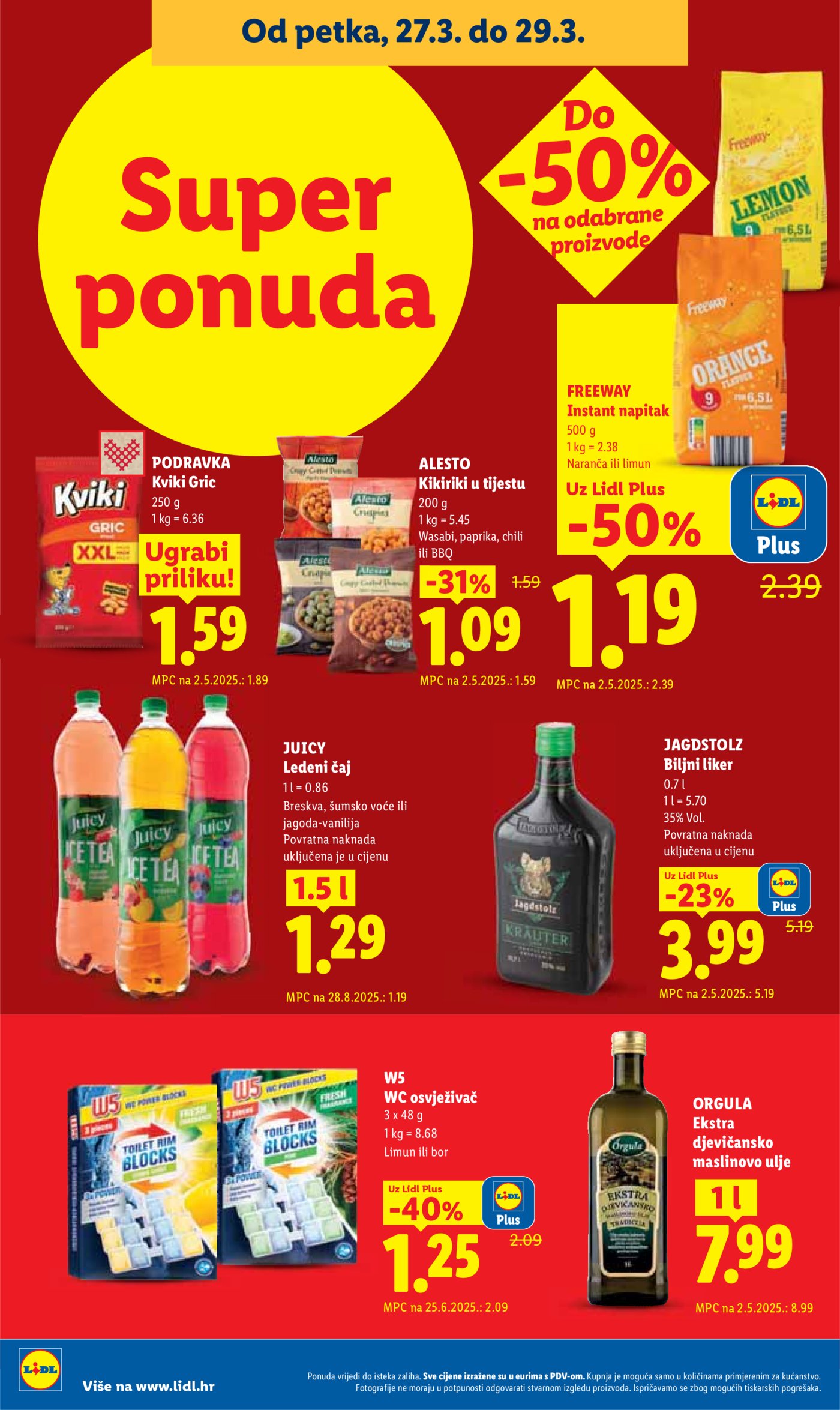 Lidl katalog Super ponuda od ponedjeljka 23.03. - 29.03.2026.