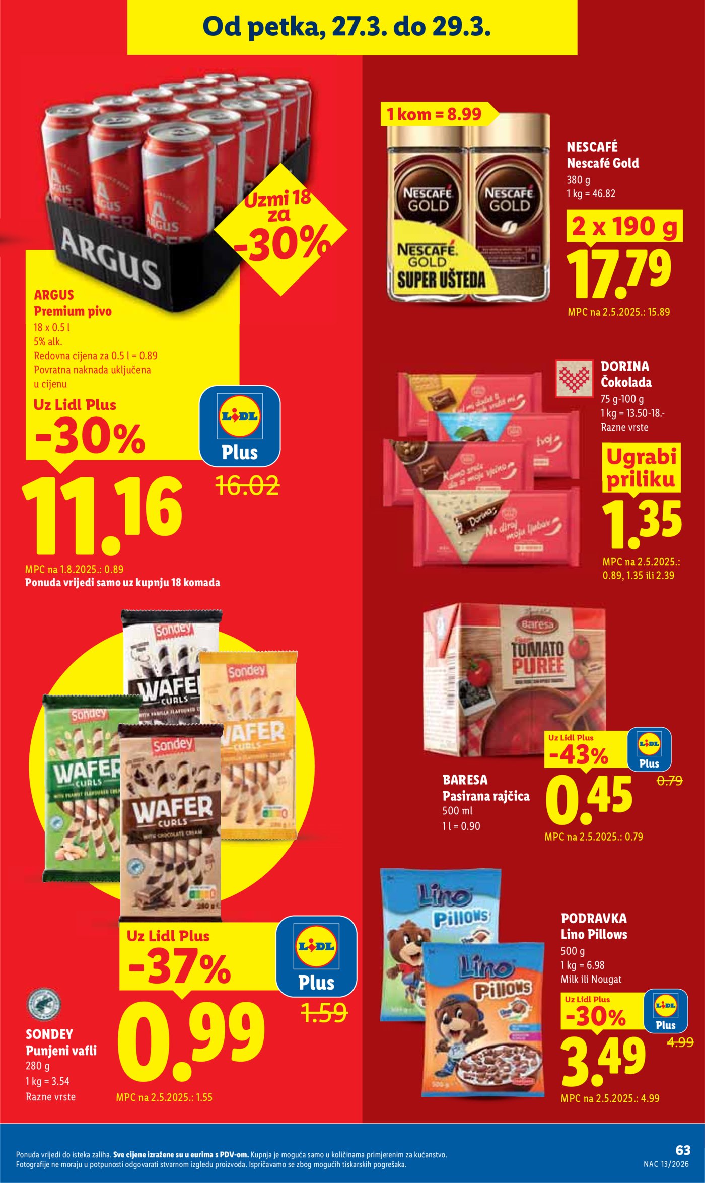 Lidl katalog Super ponuda od ponedjeljka 23.03. - 29.03.2026.