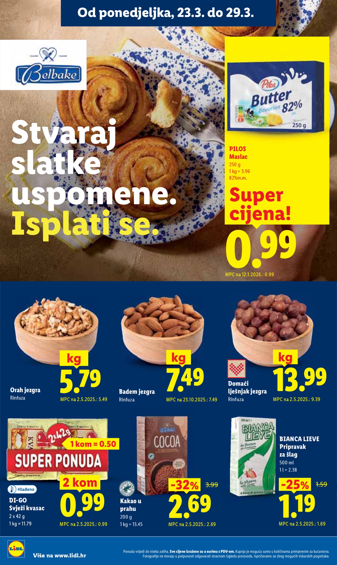 Lidl katalog Super ponuda od ponedjeljka 23.03. - 29.03.2026.