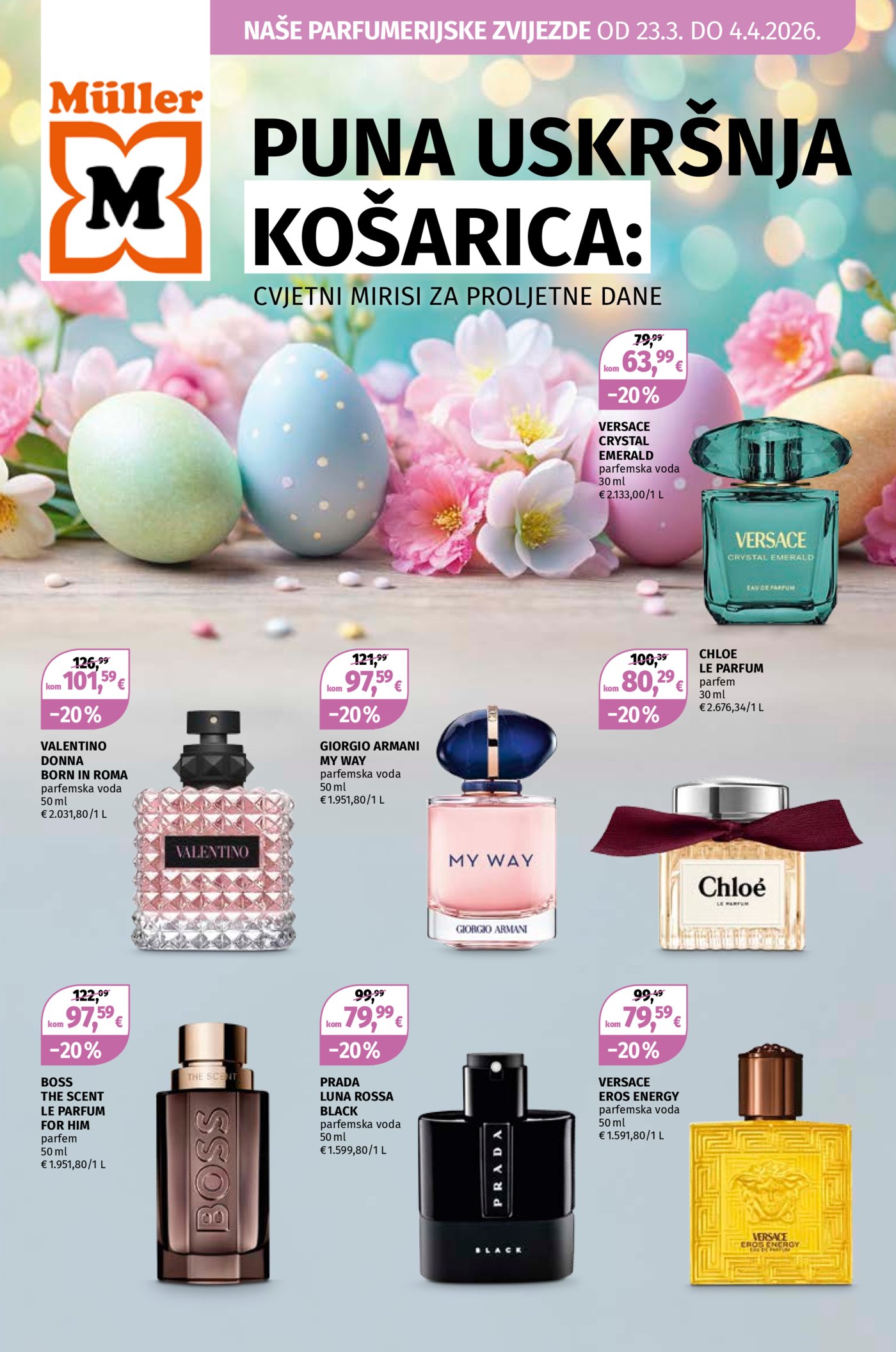 Muller katalog Akcija 23.03. - 04.04.2026.