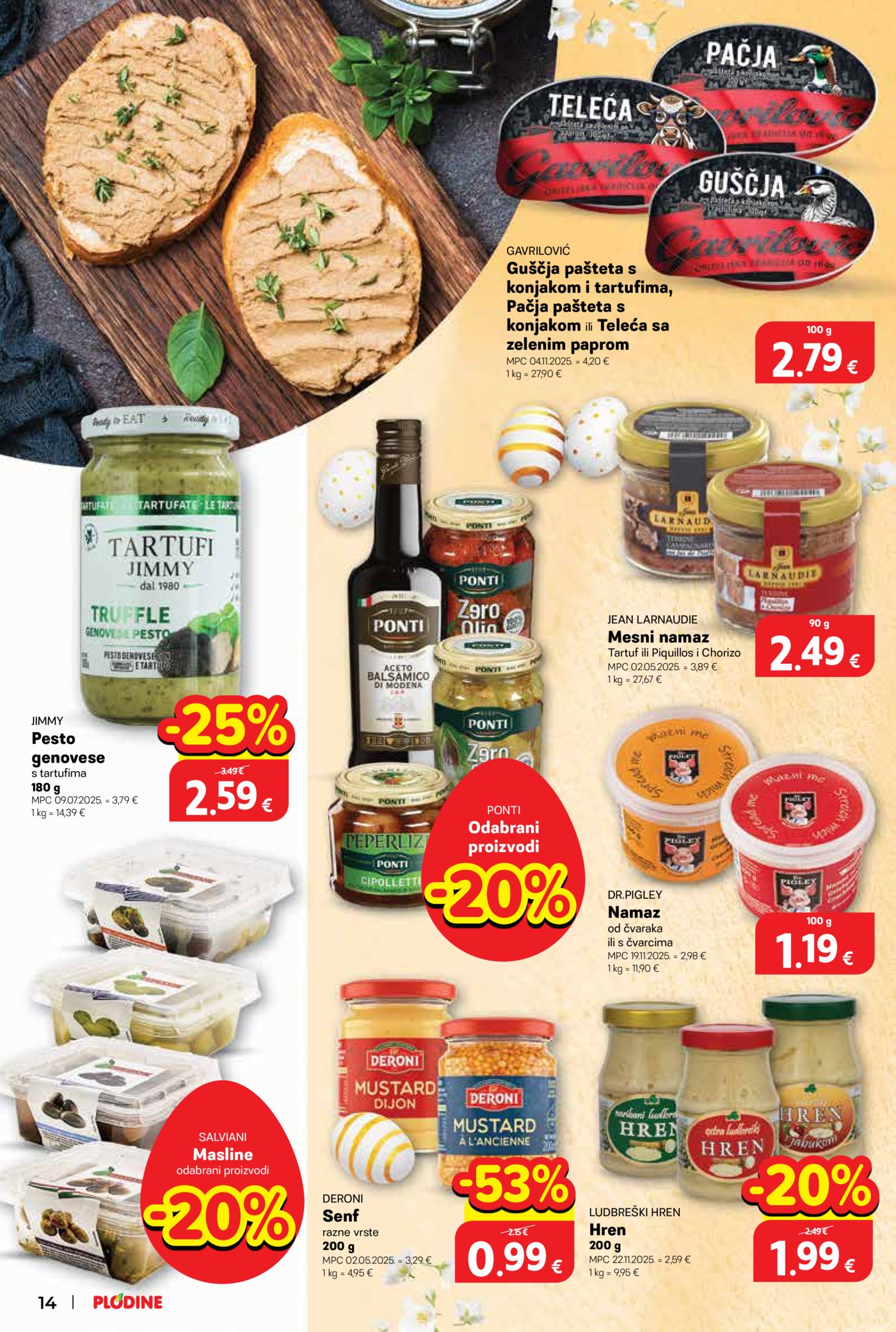 Plodine katalog Delicije 18.03.-04.04.2026.