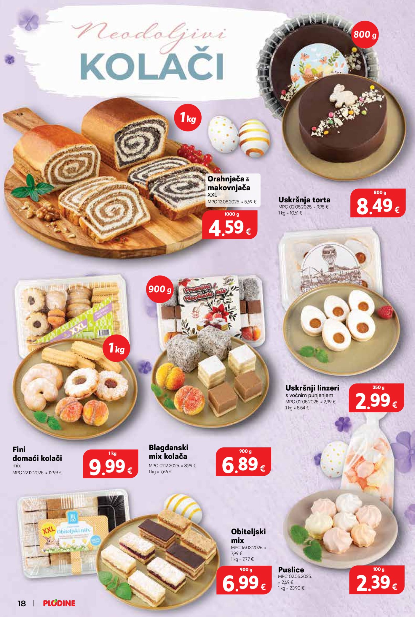 Plodine katalog Delicije 18.03.-04.04.2026.