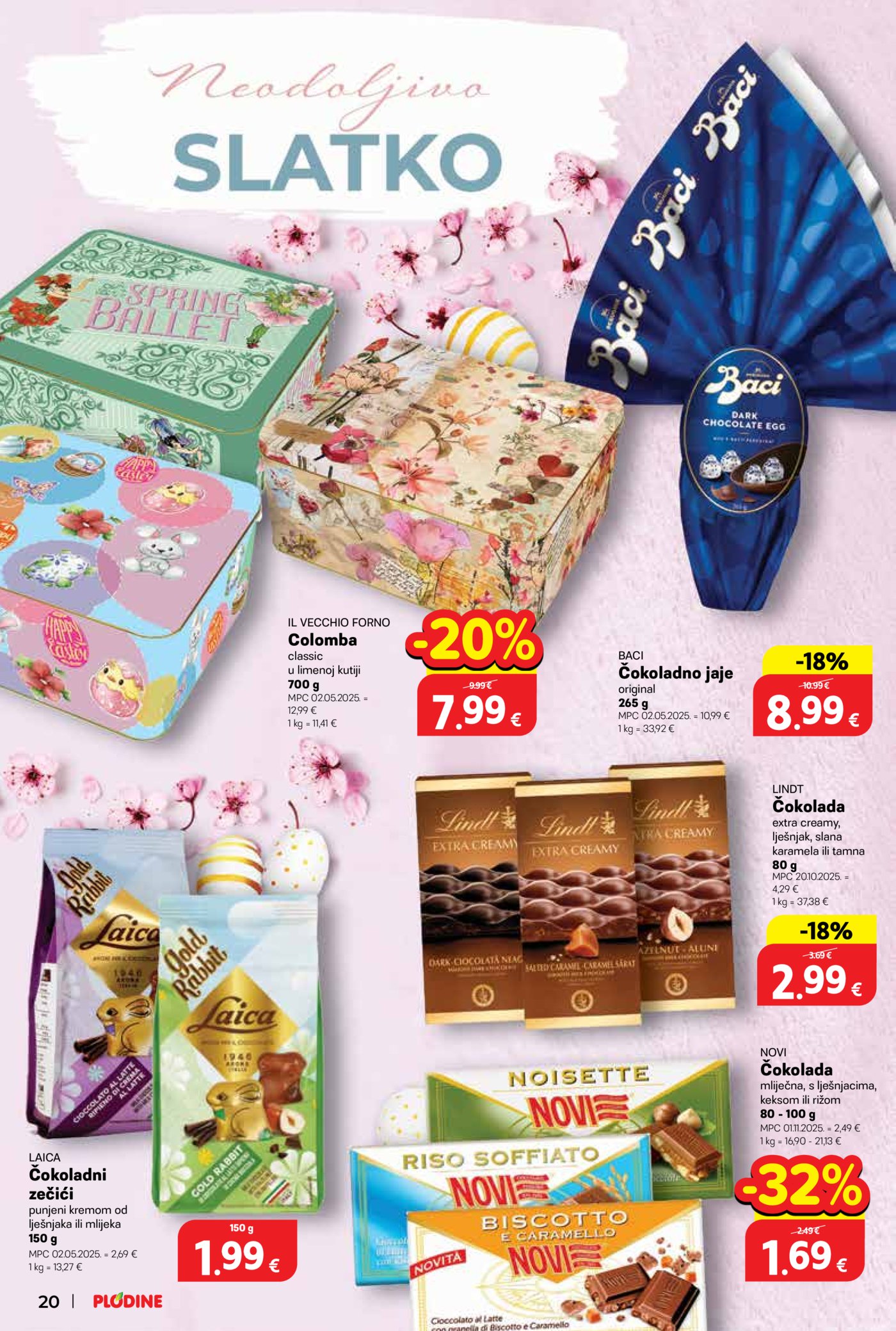 Plodine katalog Delicije 18.03.-04.04.2026.