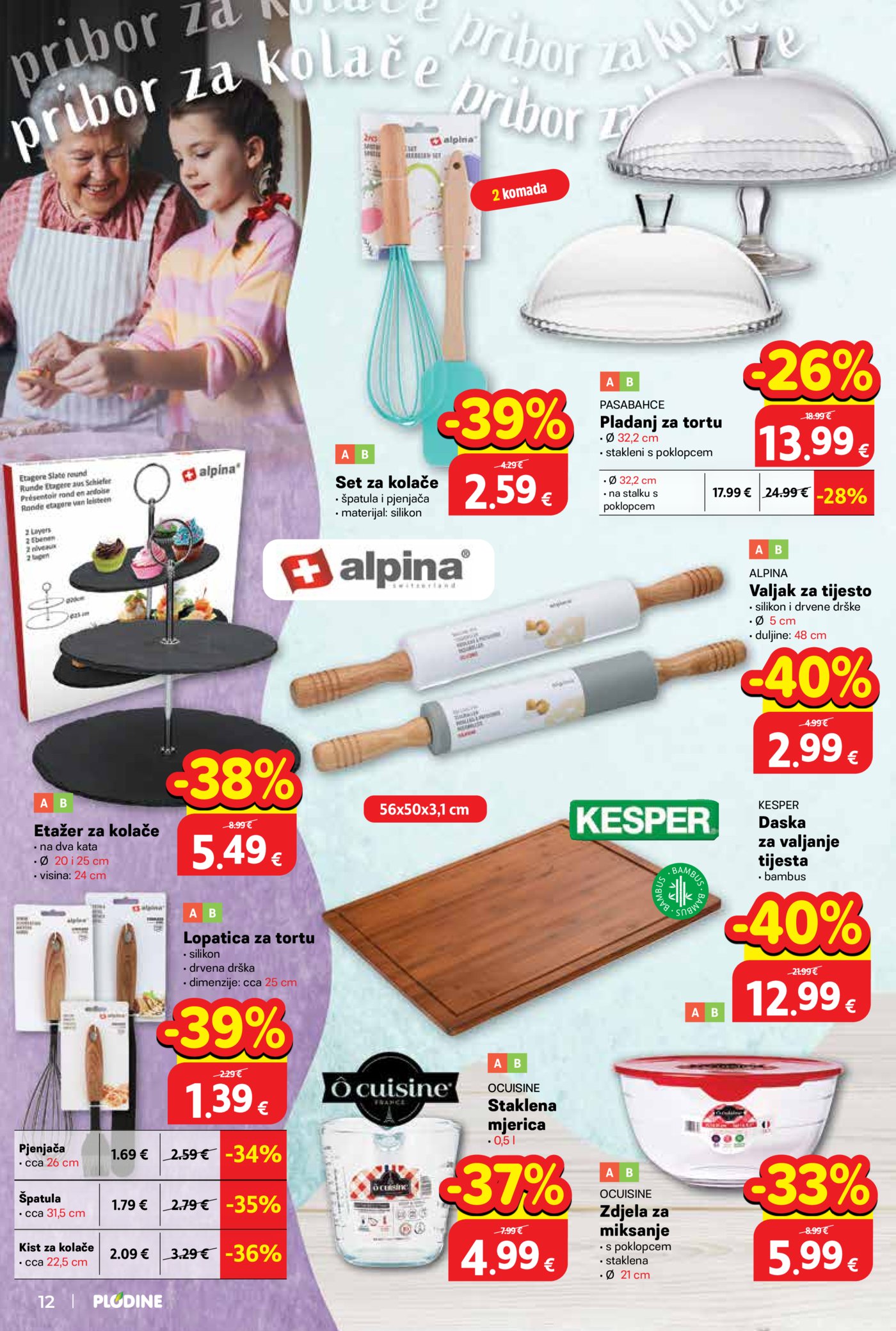 Plodine katalog Sve za kolače 18.03.-04.04.2026.