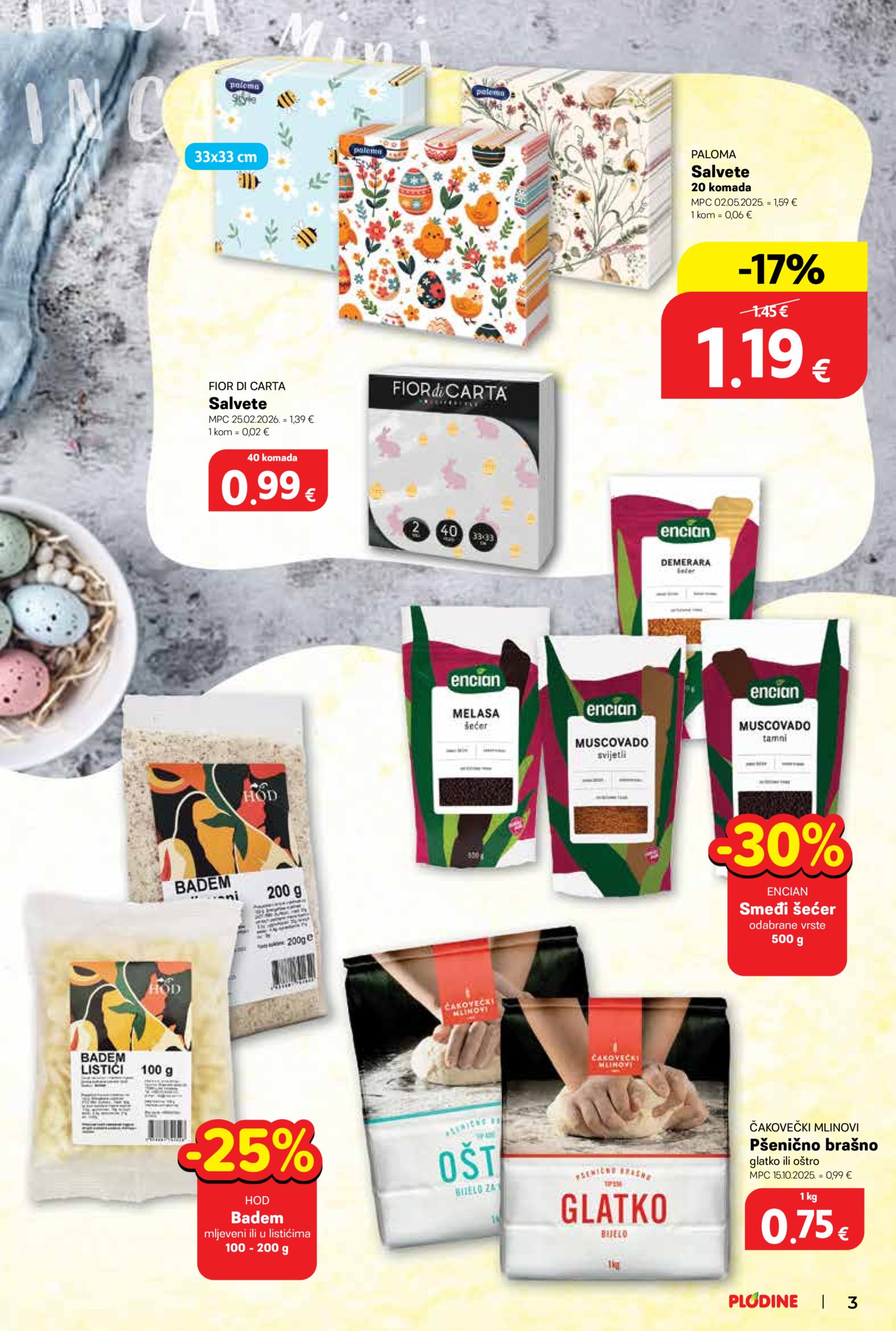 Plodine katalog Sve za kolače 18.03.-04.04.2026.