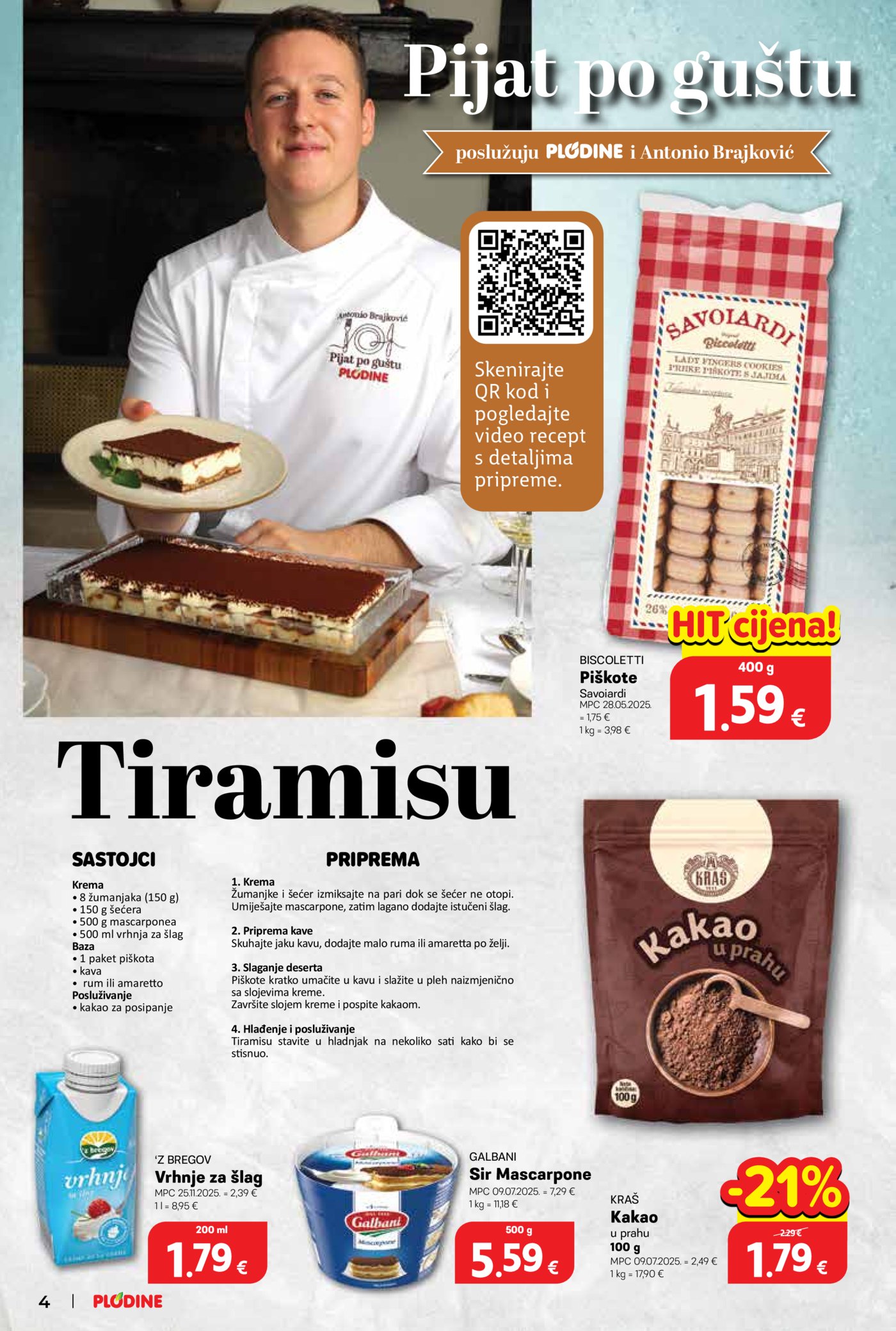 Plodine katalog Sve za kolače 18.03.-04.04.2026.