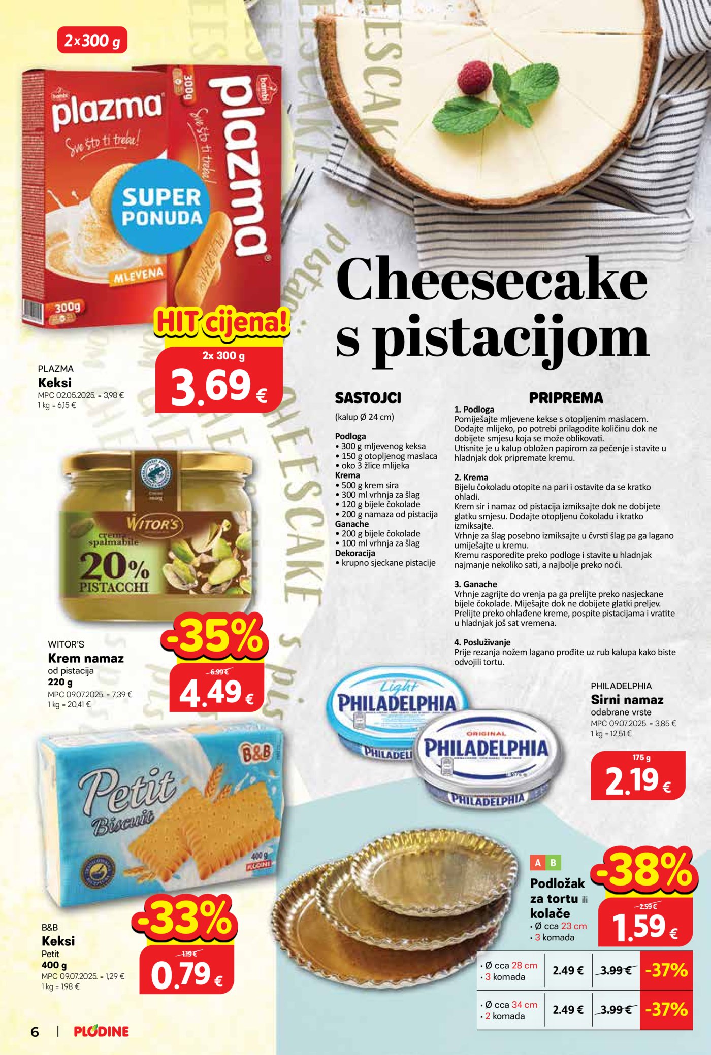 Plodine katalog Sve za kolače 18.03.-04.04.2026.