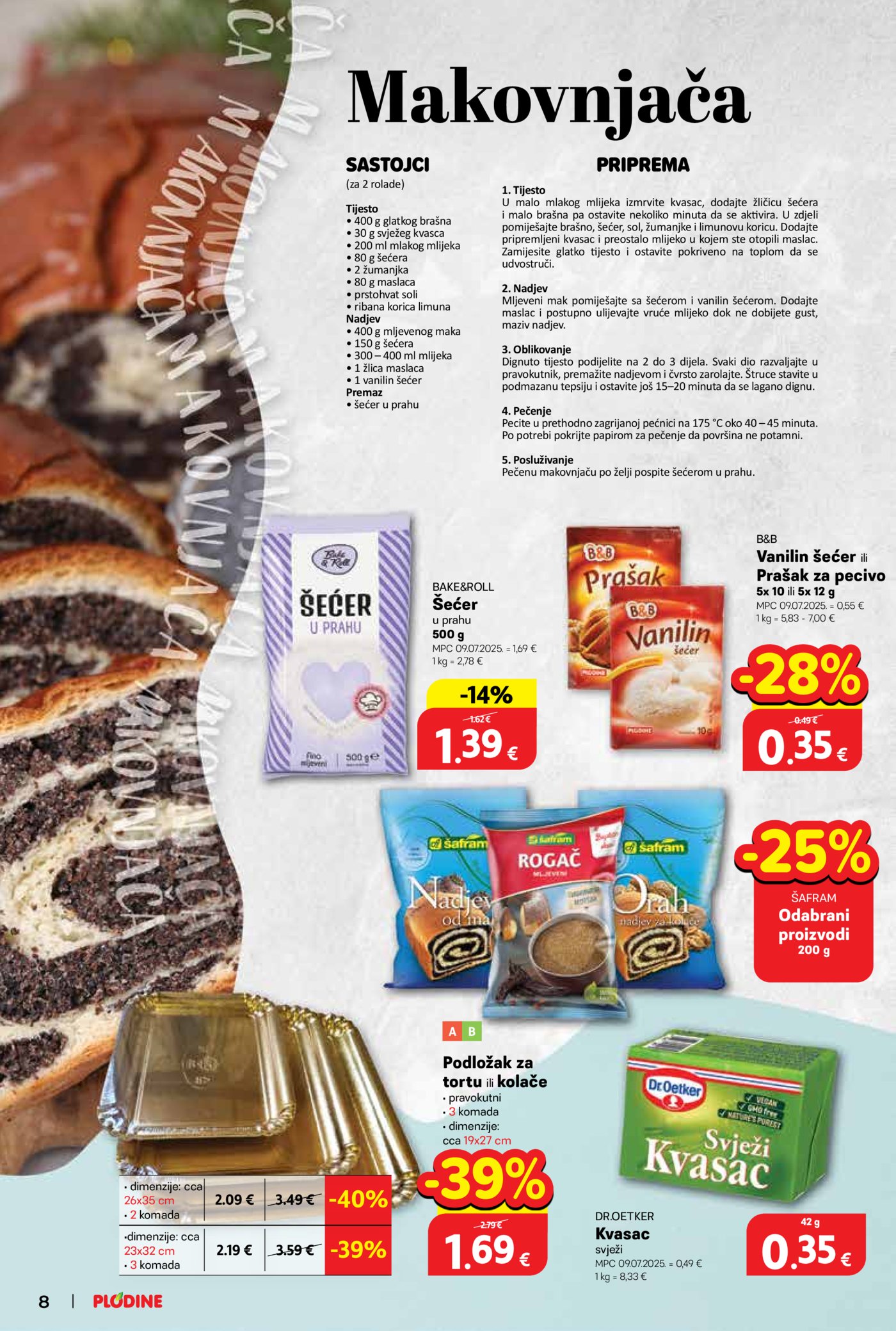 Plodine katalog Sve za kolače 18.03.-04.04.2026.