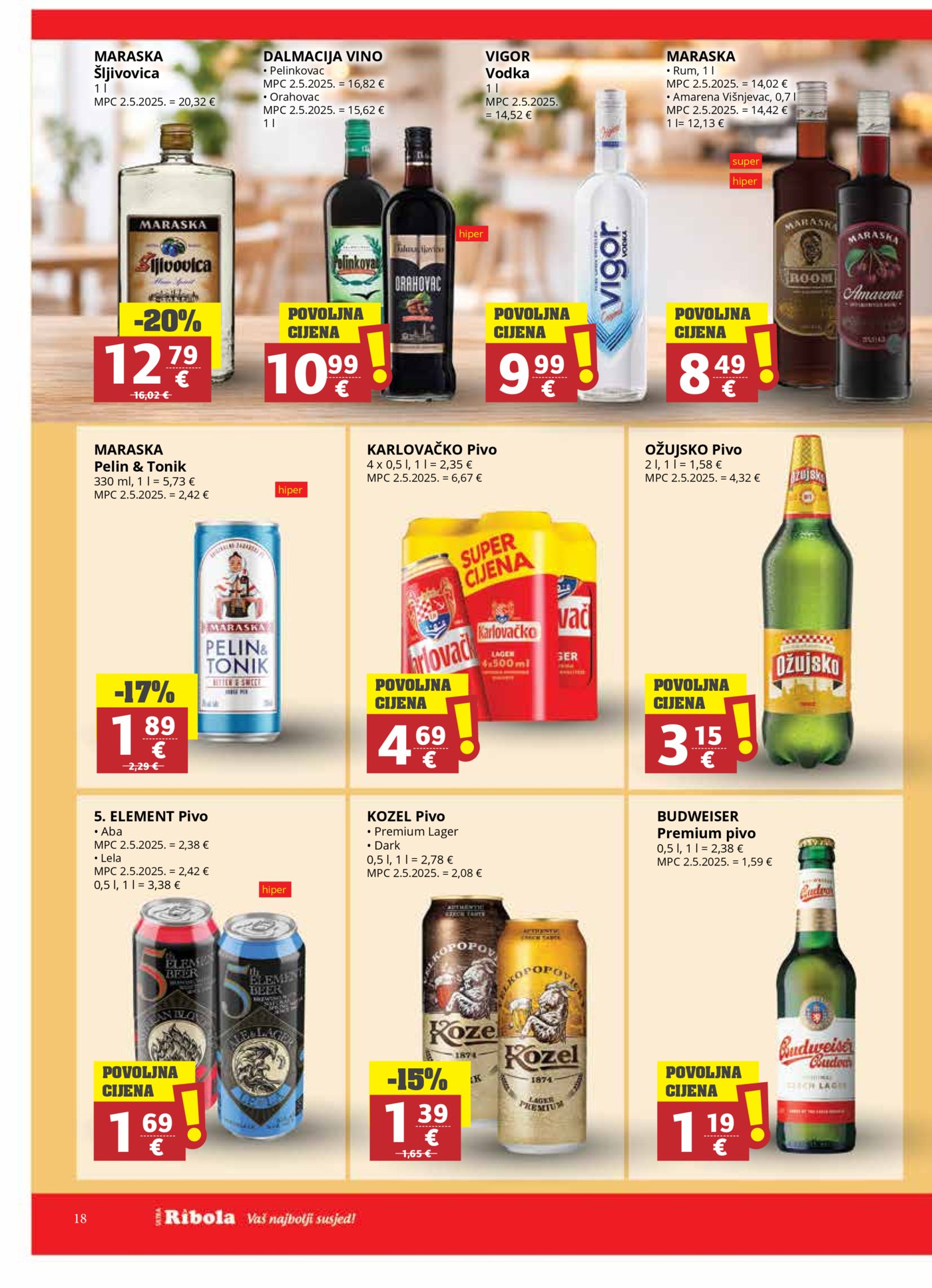Ribola katalog Akcija 18.03.-24.03.2026.