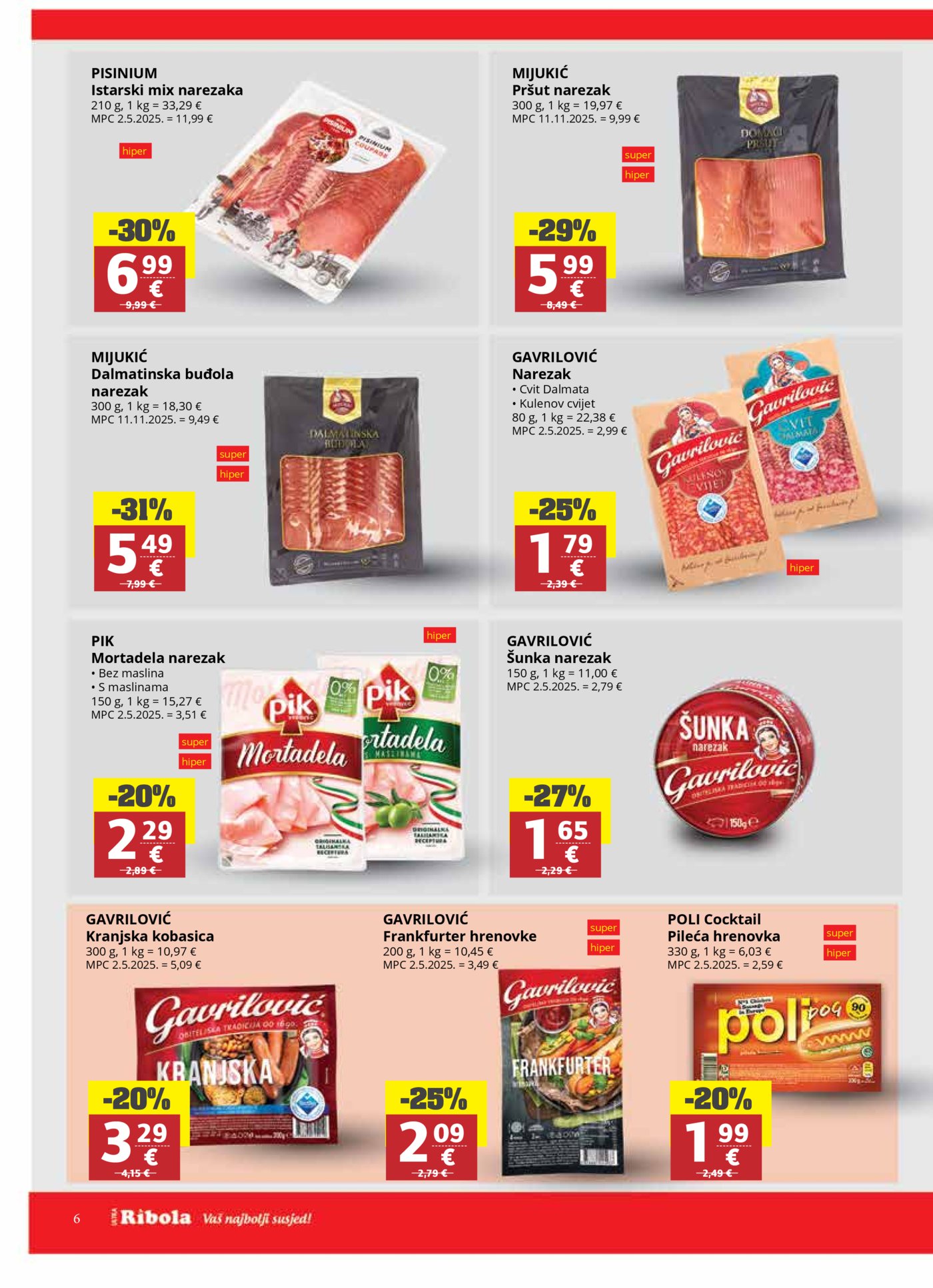 Ribola katalog Akcija 18.03.-24.03.2026.