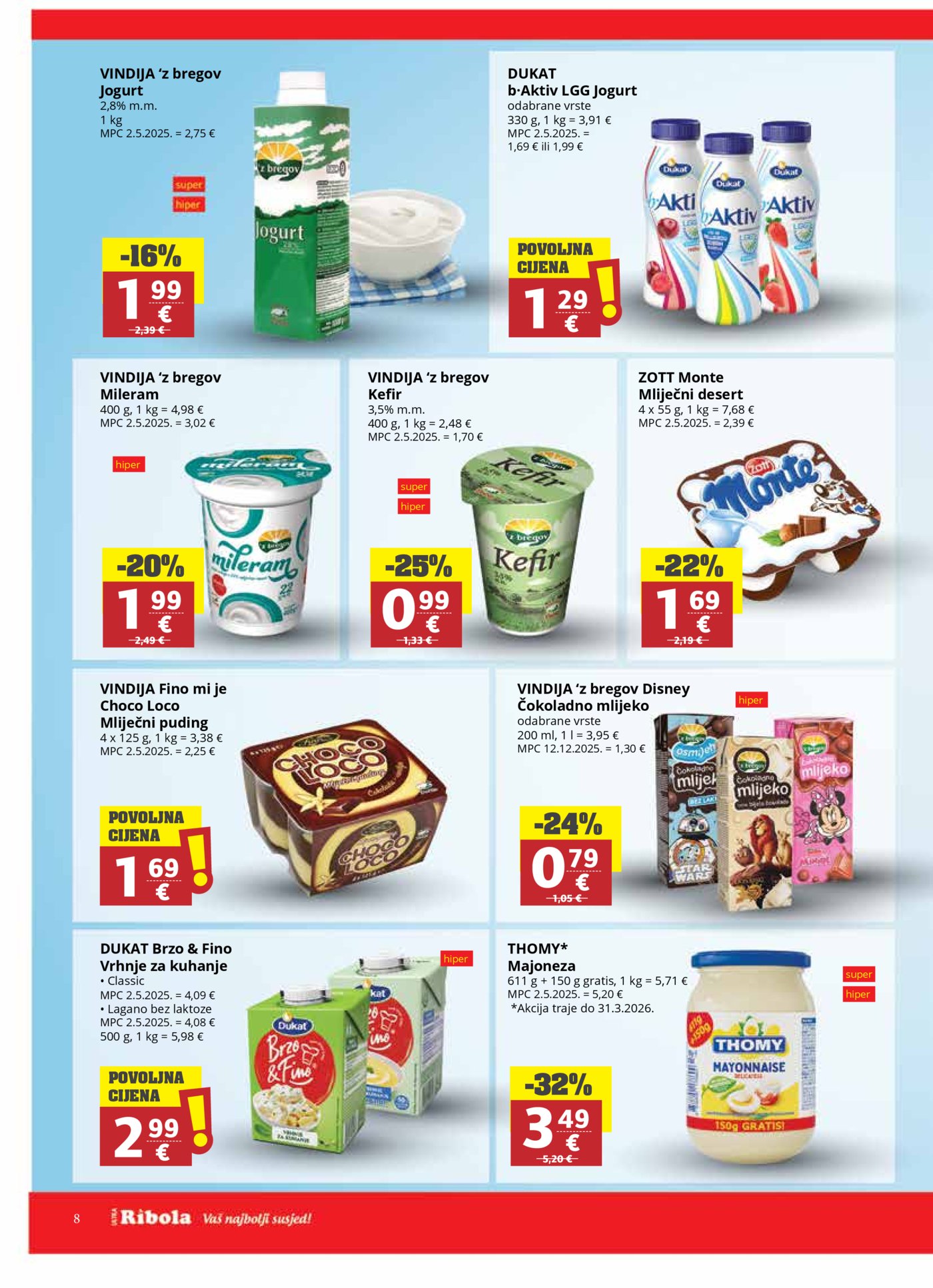 Ribola katalog Akcija 18.03.-24.03.2026.