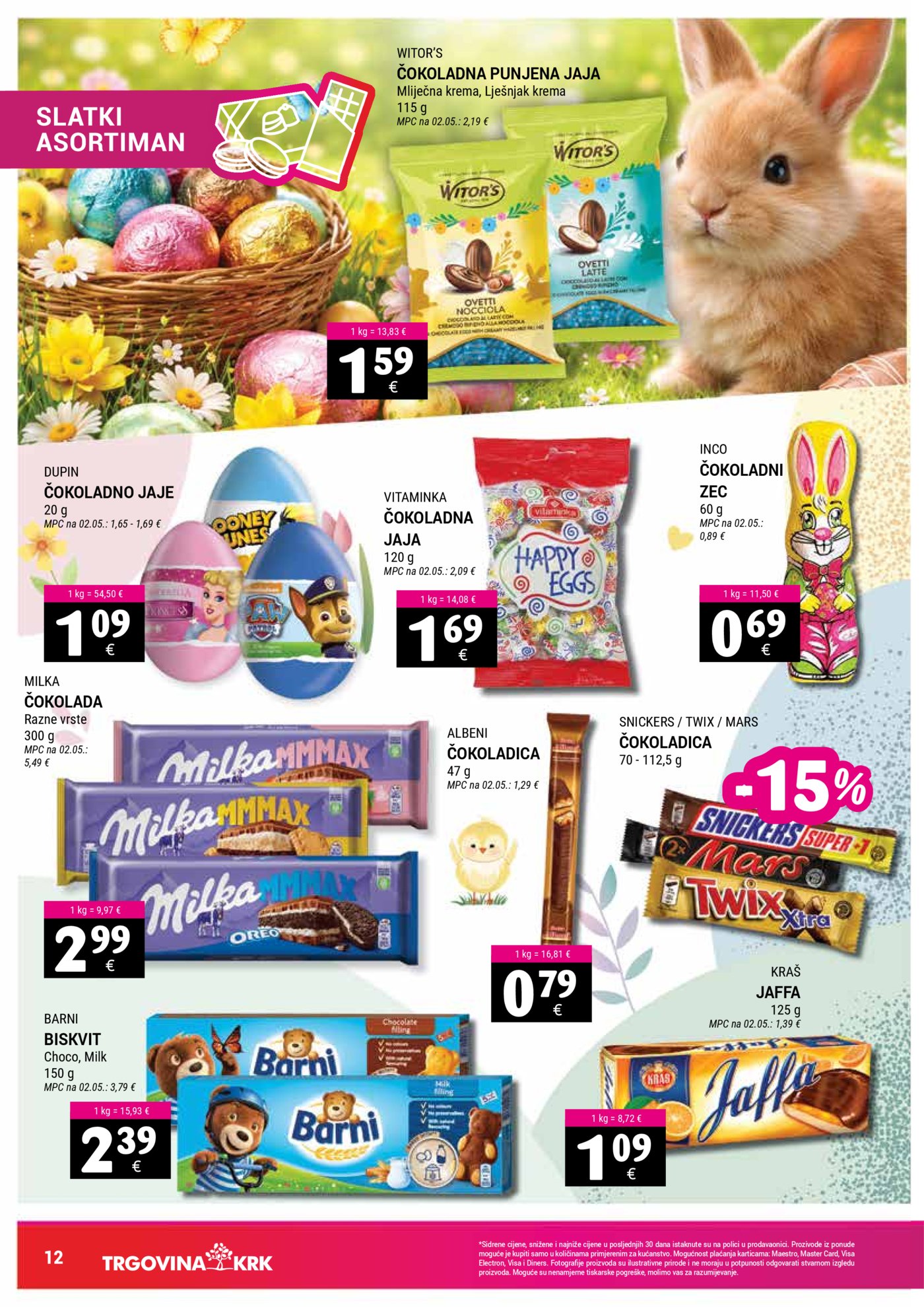 Trgovina Krk katalog Akcija 16.03.-04.04.2026.