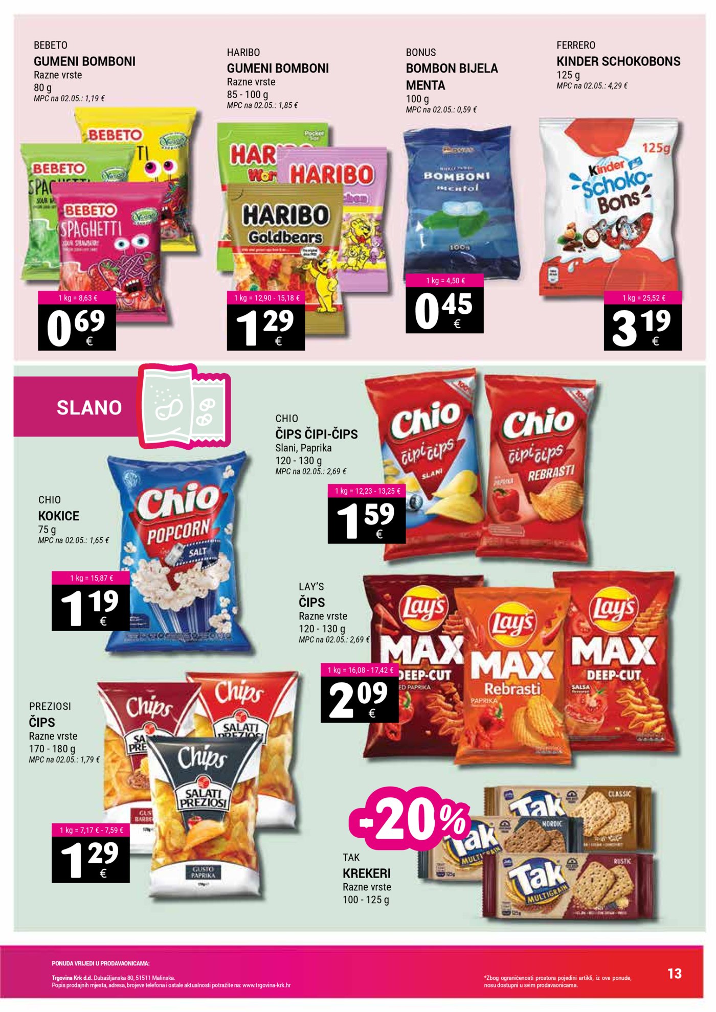 Trgovina Krk katalog Akcija 16.03.-04.04.2026.