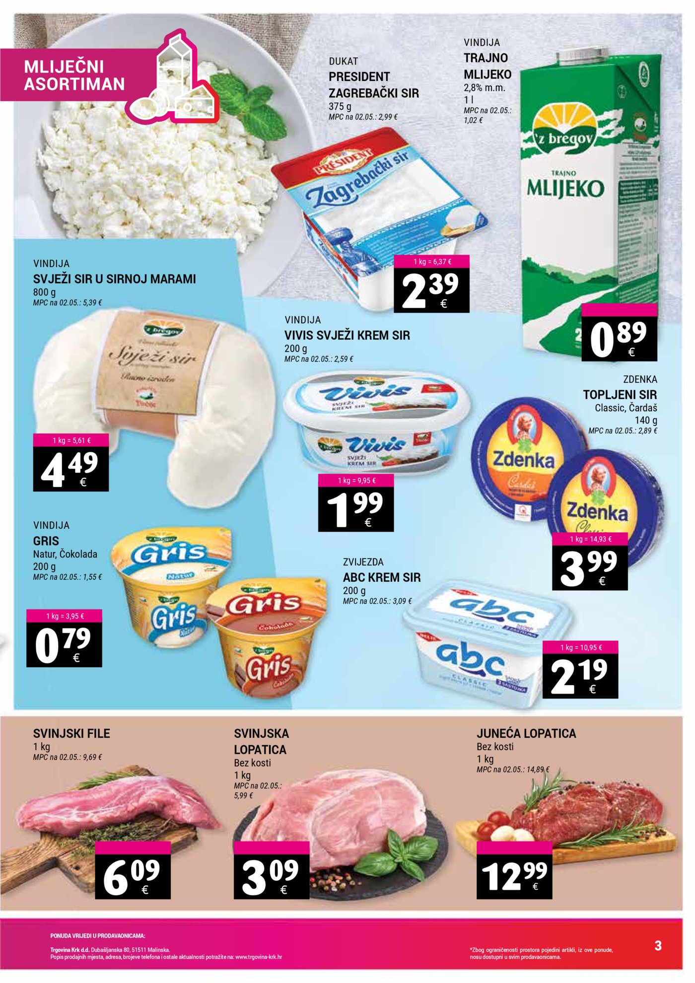 Trgovina Krk katalog Akcija 16.03.-04.04.2026.