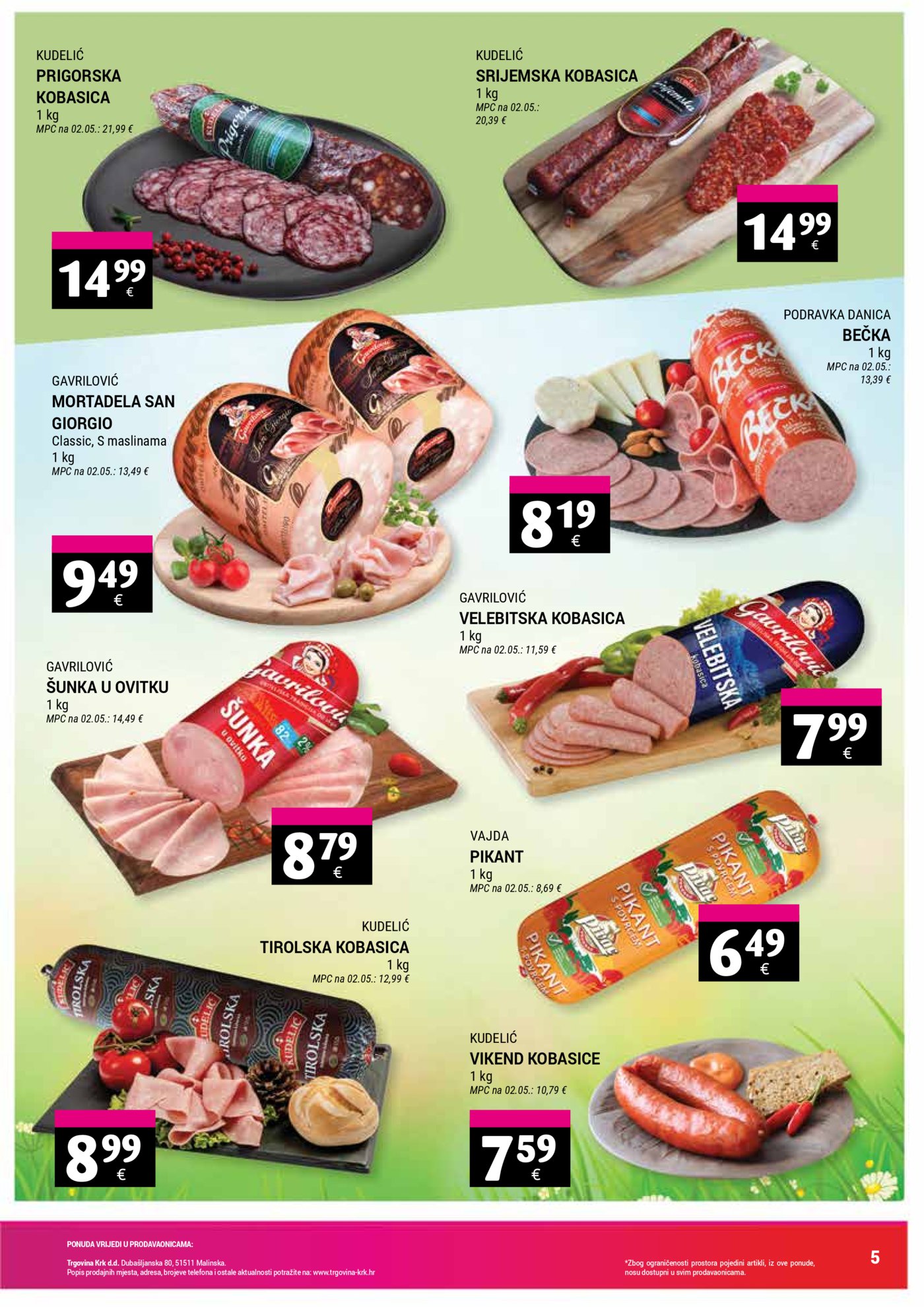 Trgovina Krk katalog Akcija 16.03.-04.04.2026.