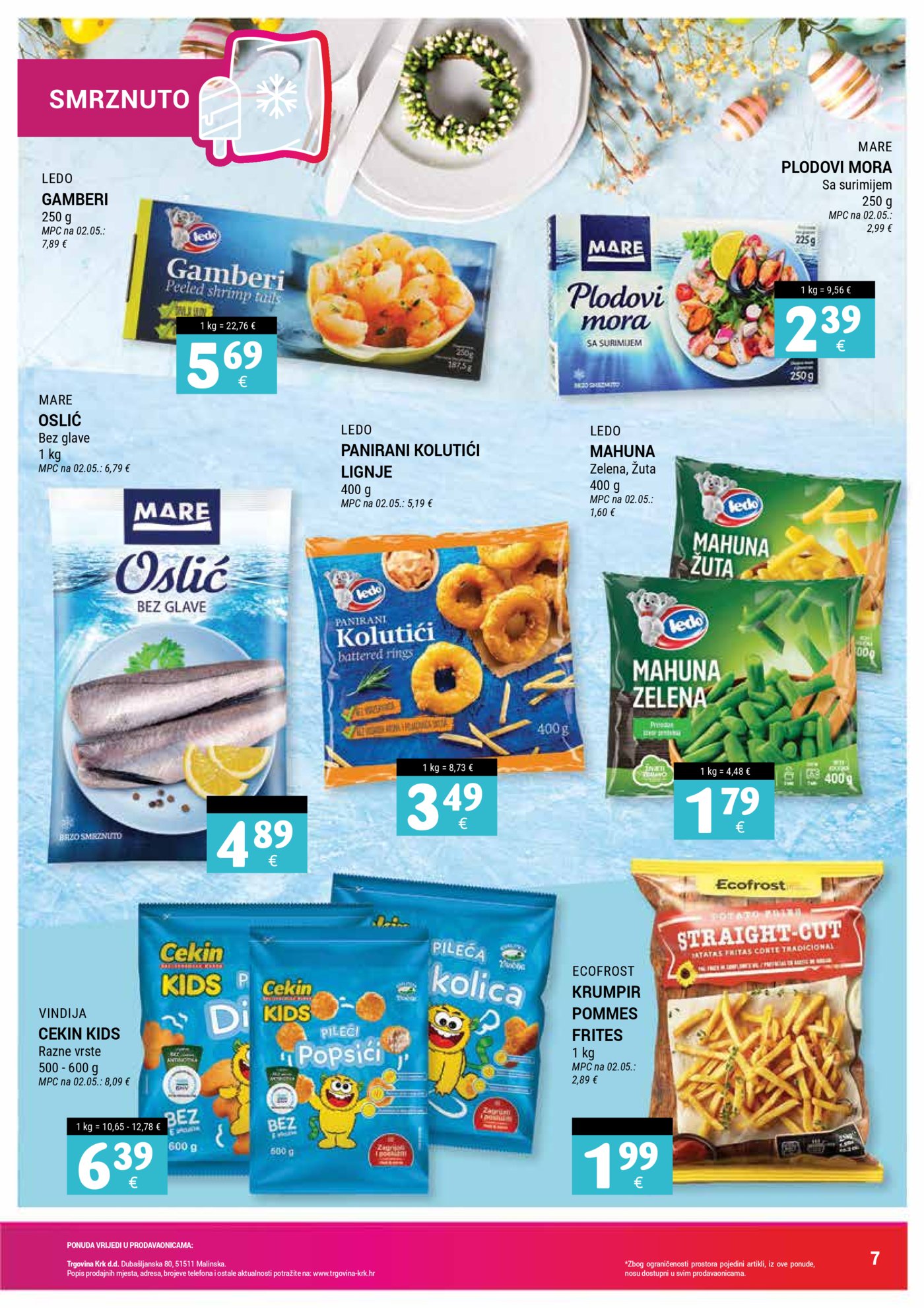 Trgovina Krk katalog Akcija 16.03.-04.04.2026.