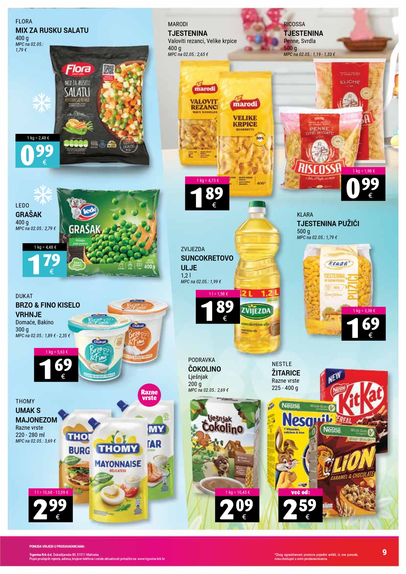 Trgovina Krk katalog Akcija 16.03.-04.04.2026.