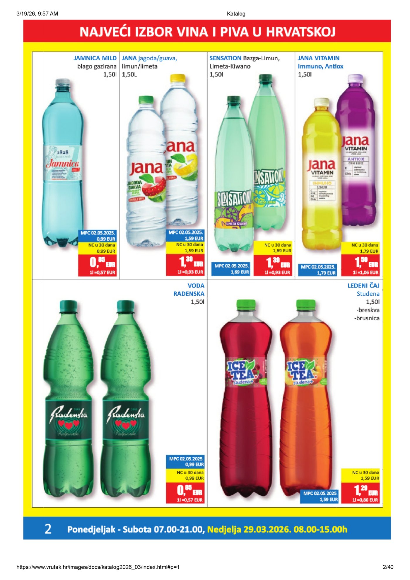 Vrutak katalog Akcija 16.03. - 05.04.2026.