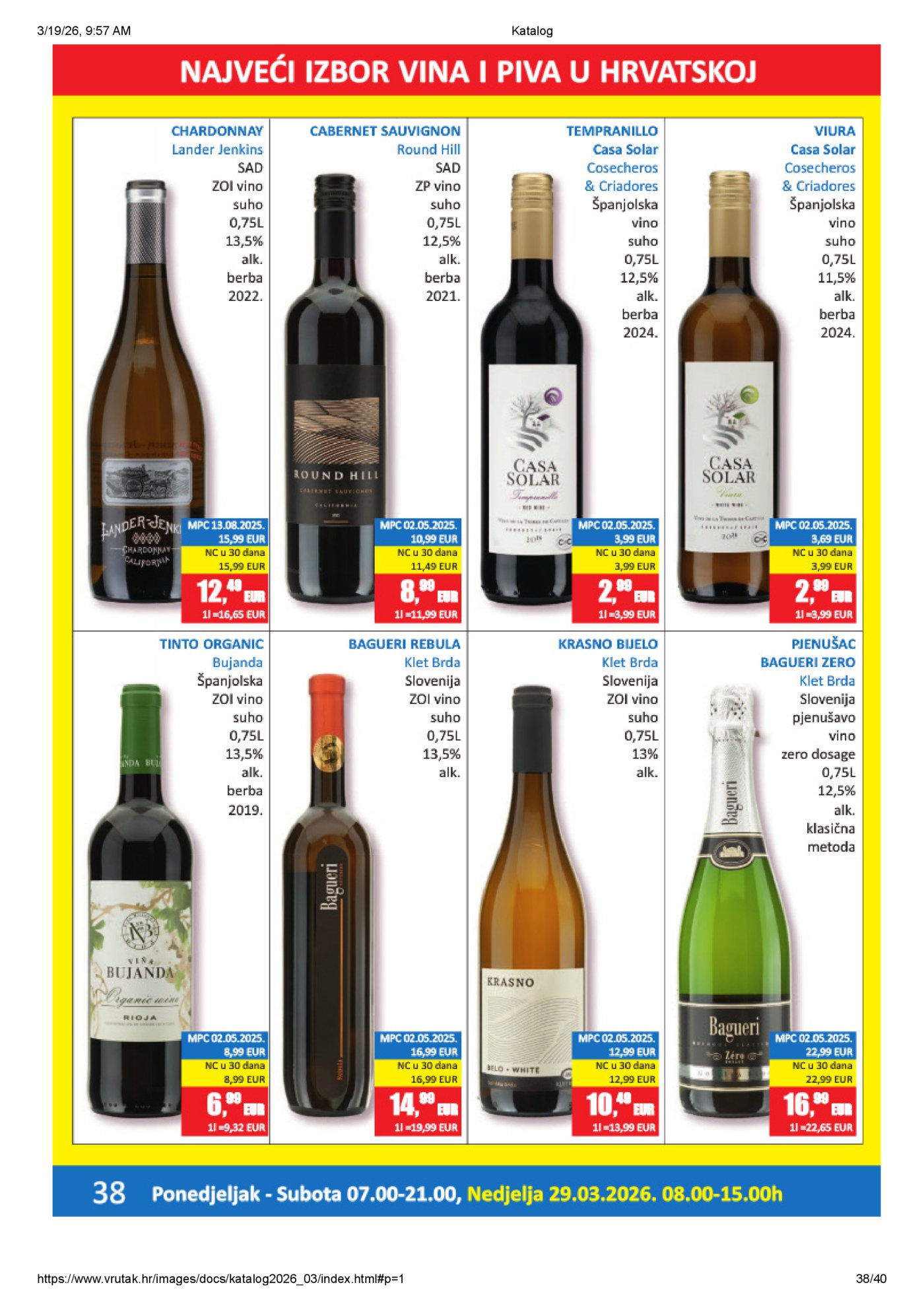 Vrutak katalog Akcija 16.03. - 05.04.2026.