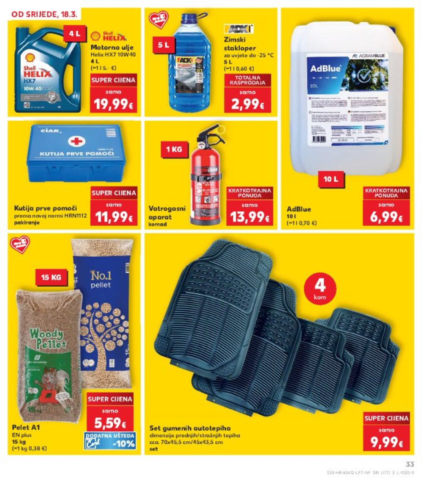Kaufland katalog Akcija 18.03. - 24.03.2026. Odabrane poslovnice