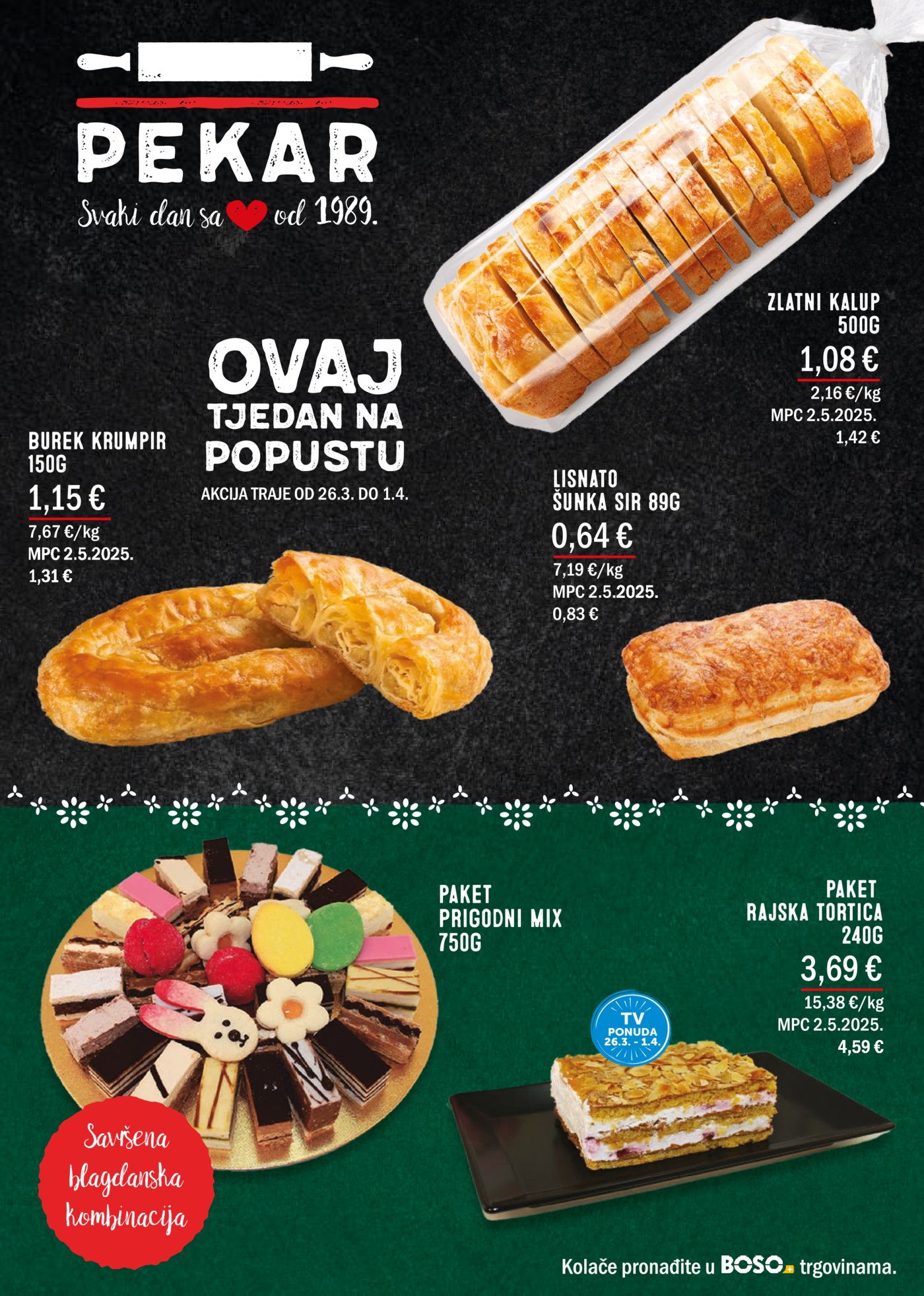 Boso katalog Akcija 26.03. - 08.04.2026.