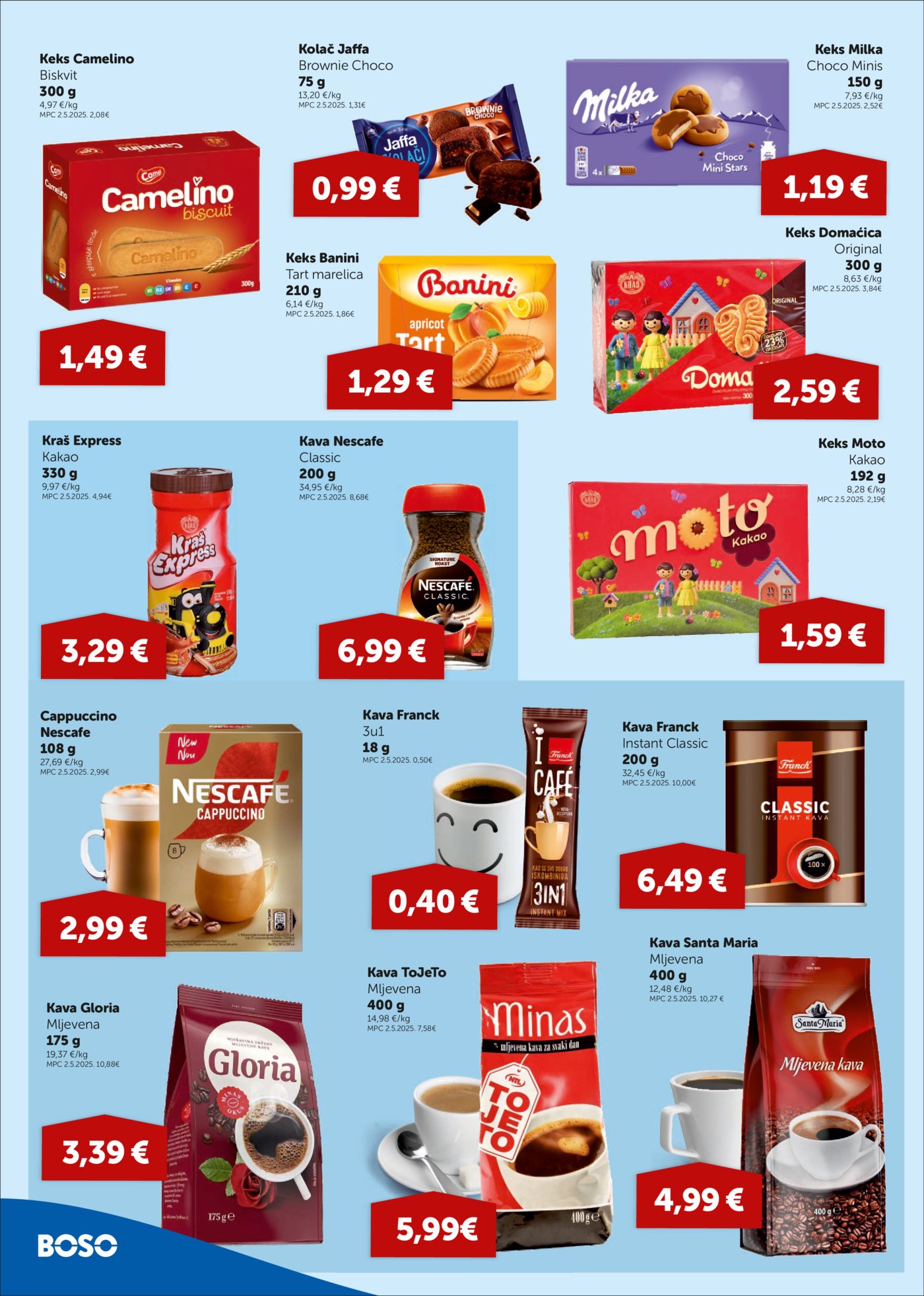 Boso katalog Akcija 26.03. - 08.04.2026.