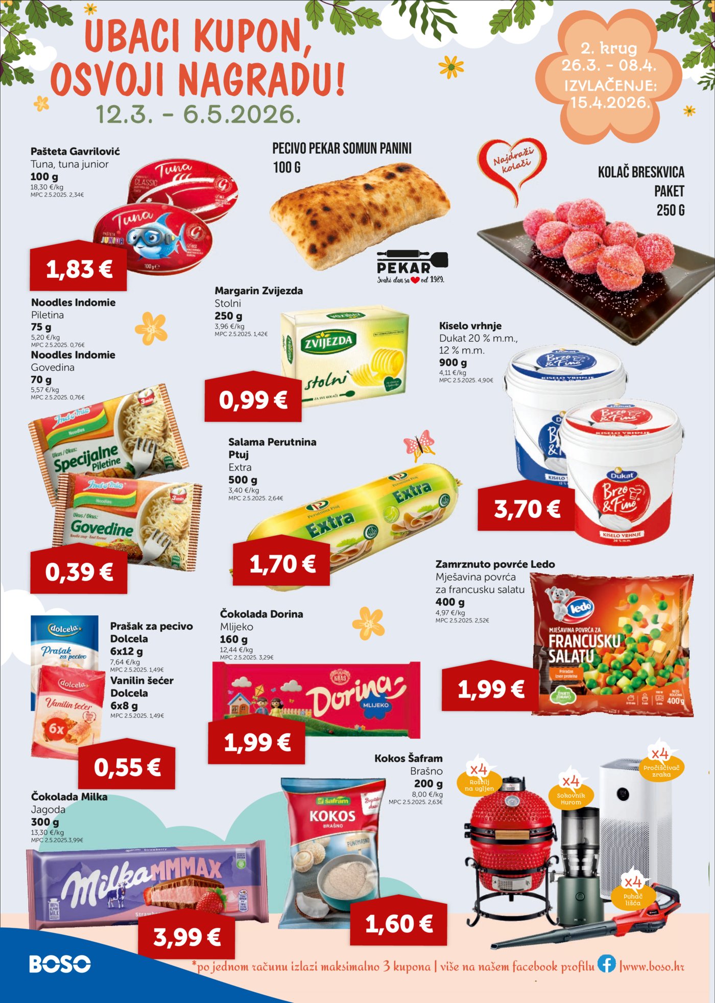 Boso katalog Akcija 26.03. - 08.04.2026.