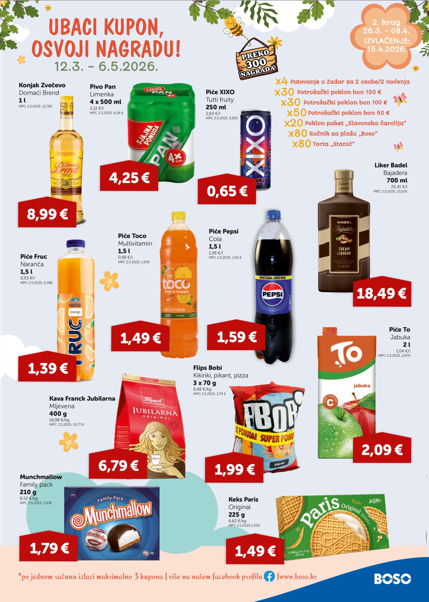 Boso katalog Akcija 26.03. - 08.04.2026.